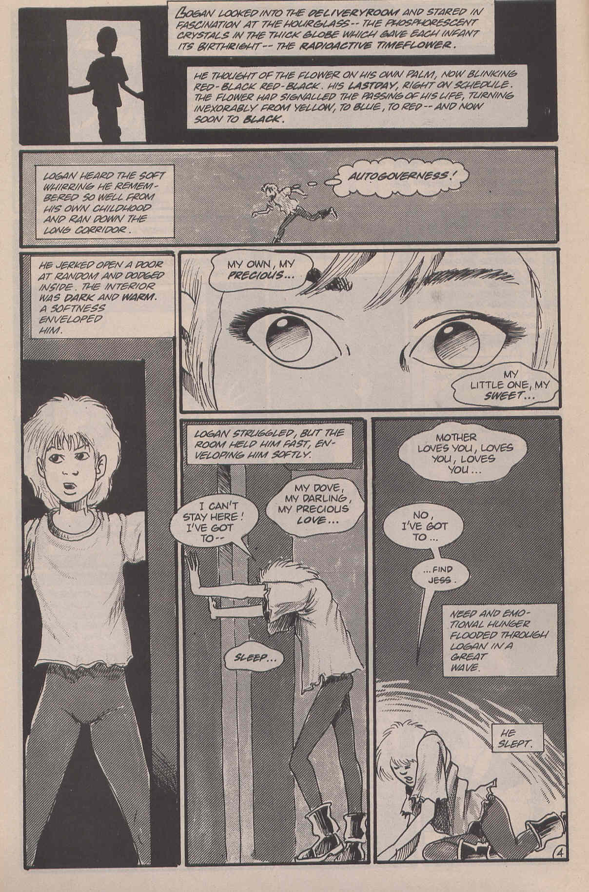 Read online Logan's Run (1990) comic -  Issue #5 - 6