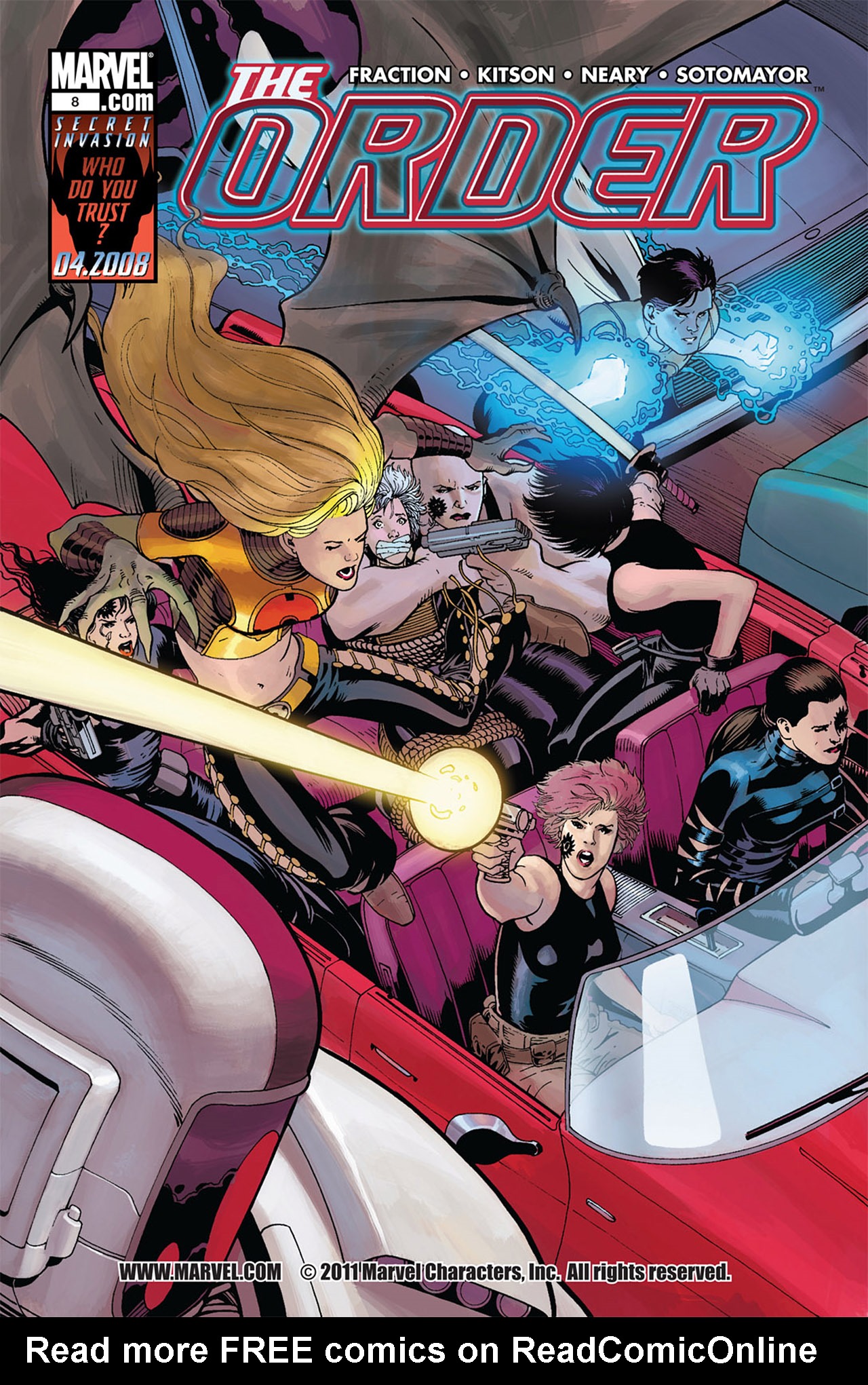 Read online The Order (2007) comic -  Issue #8 - 1