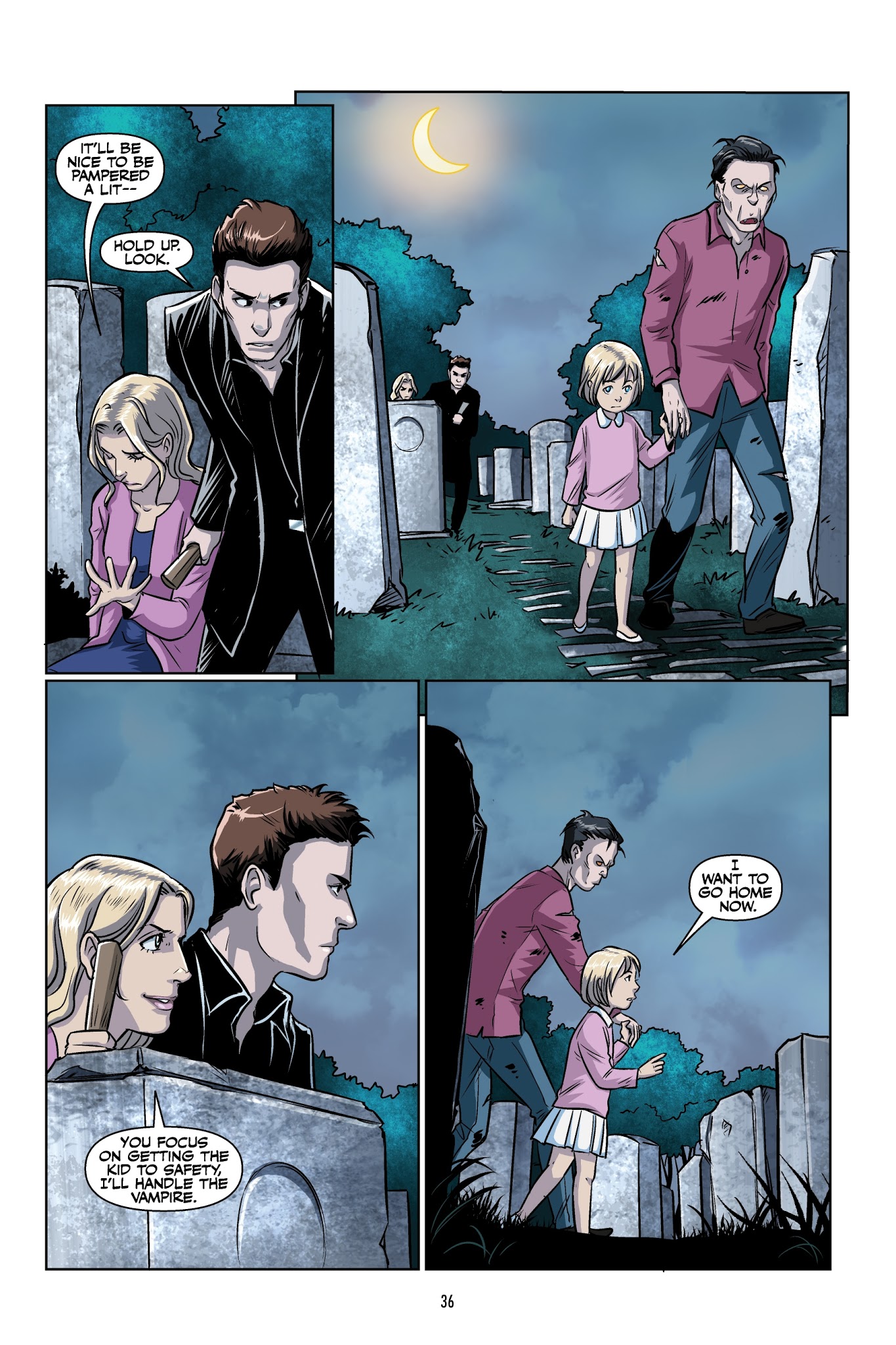 Read online Buffy: The High School Years–Parental Parasite comic -  Issue # TPB - 38