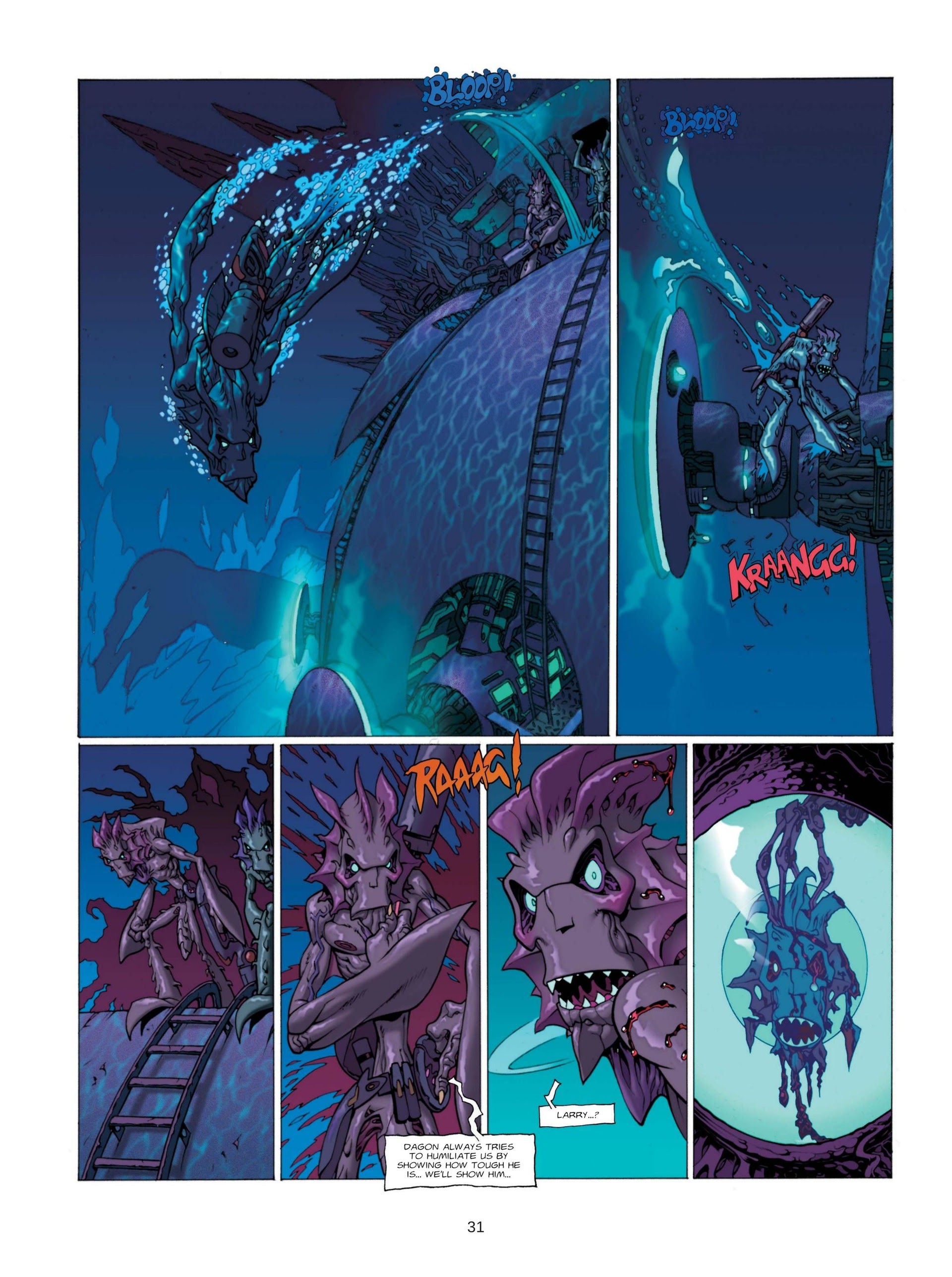 Read online Genetic Grunge comic -  Issue #1 - 33