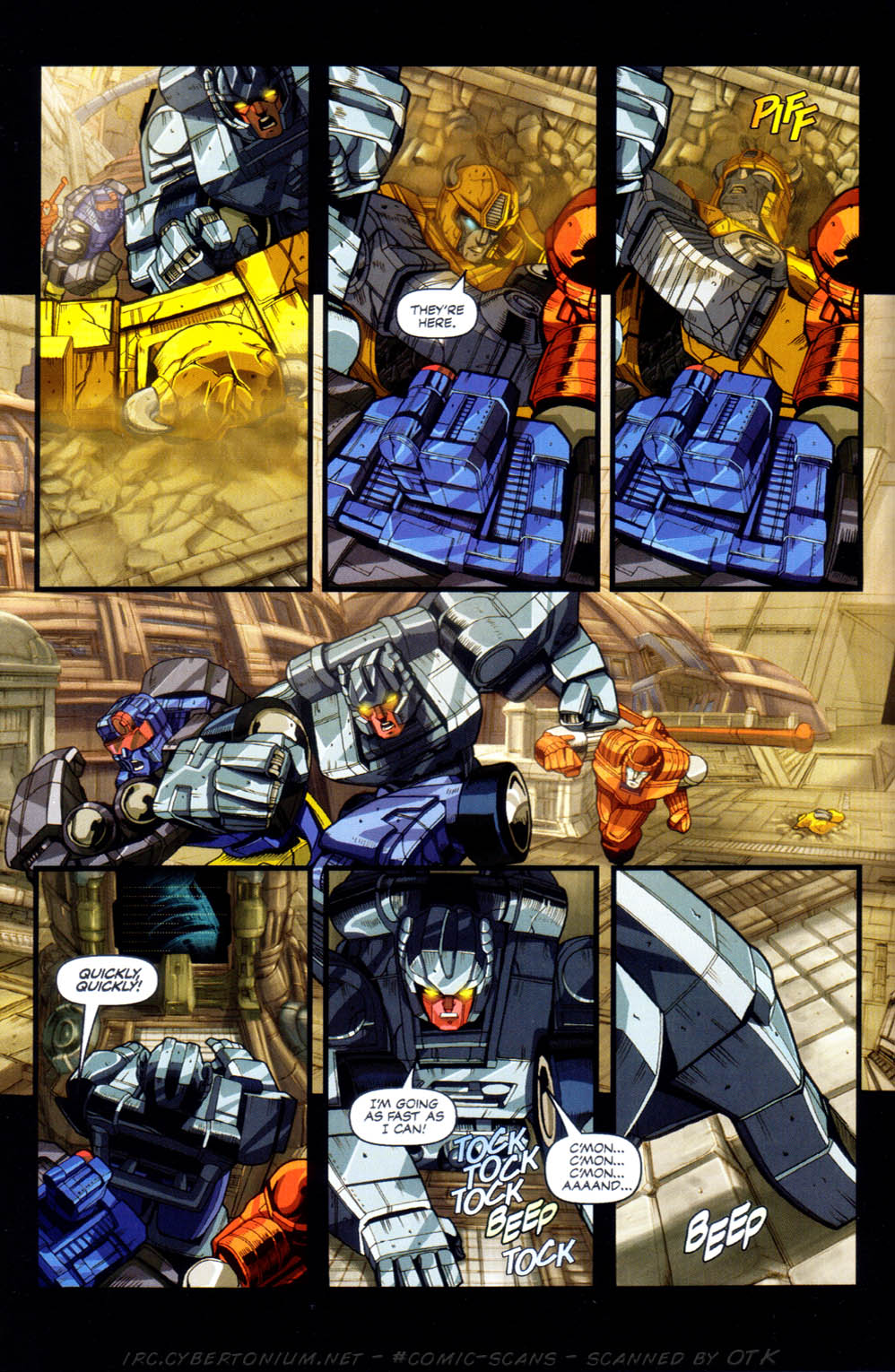 Read online Transformers Armada comic Issue 1