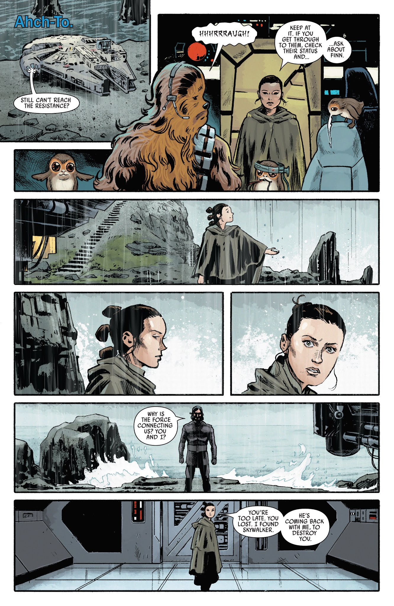 Read online Star Wars: The Last Jedi Adaptation comic -  Issue #3 - 3