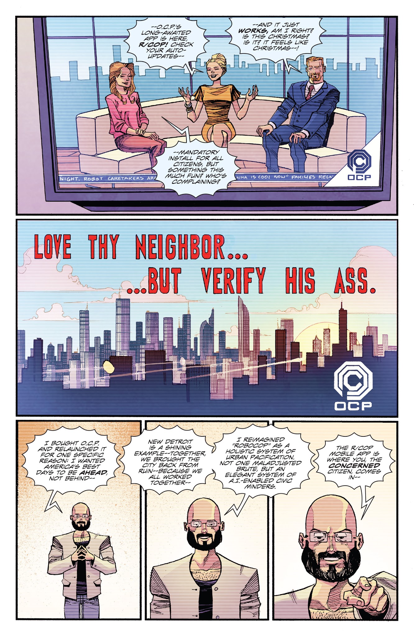 Read online RoboCop: Citizens Arrest comic -  Issue #1 - 9