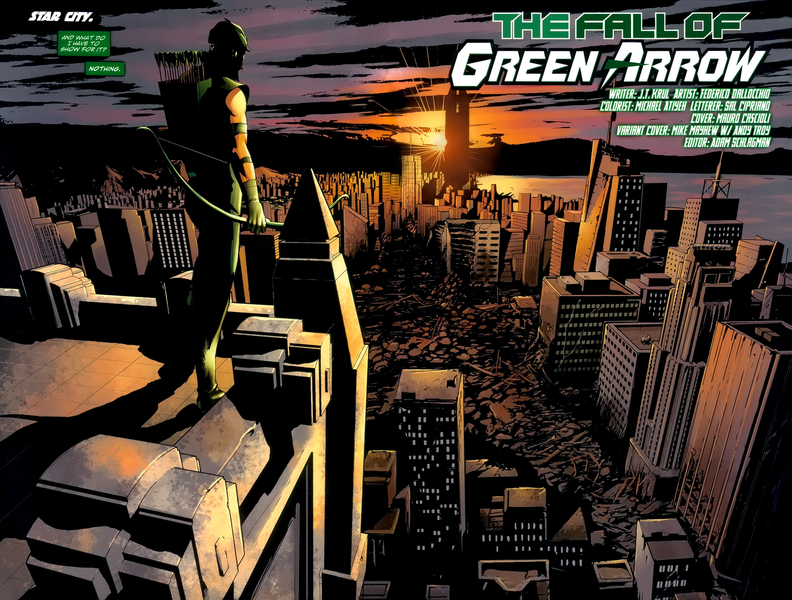 Read online Green Arrow/Black Canary comic -  Issue #31 - 3