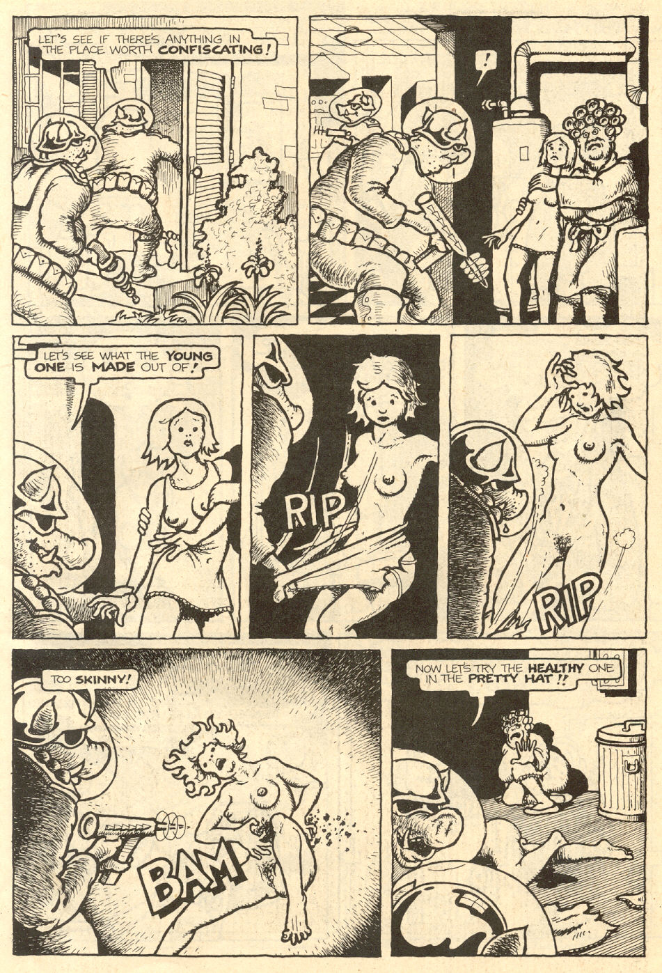 Read online Hydrogen Bomb Funnies comic -  Issue # Full - 12