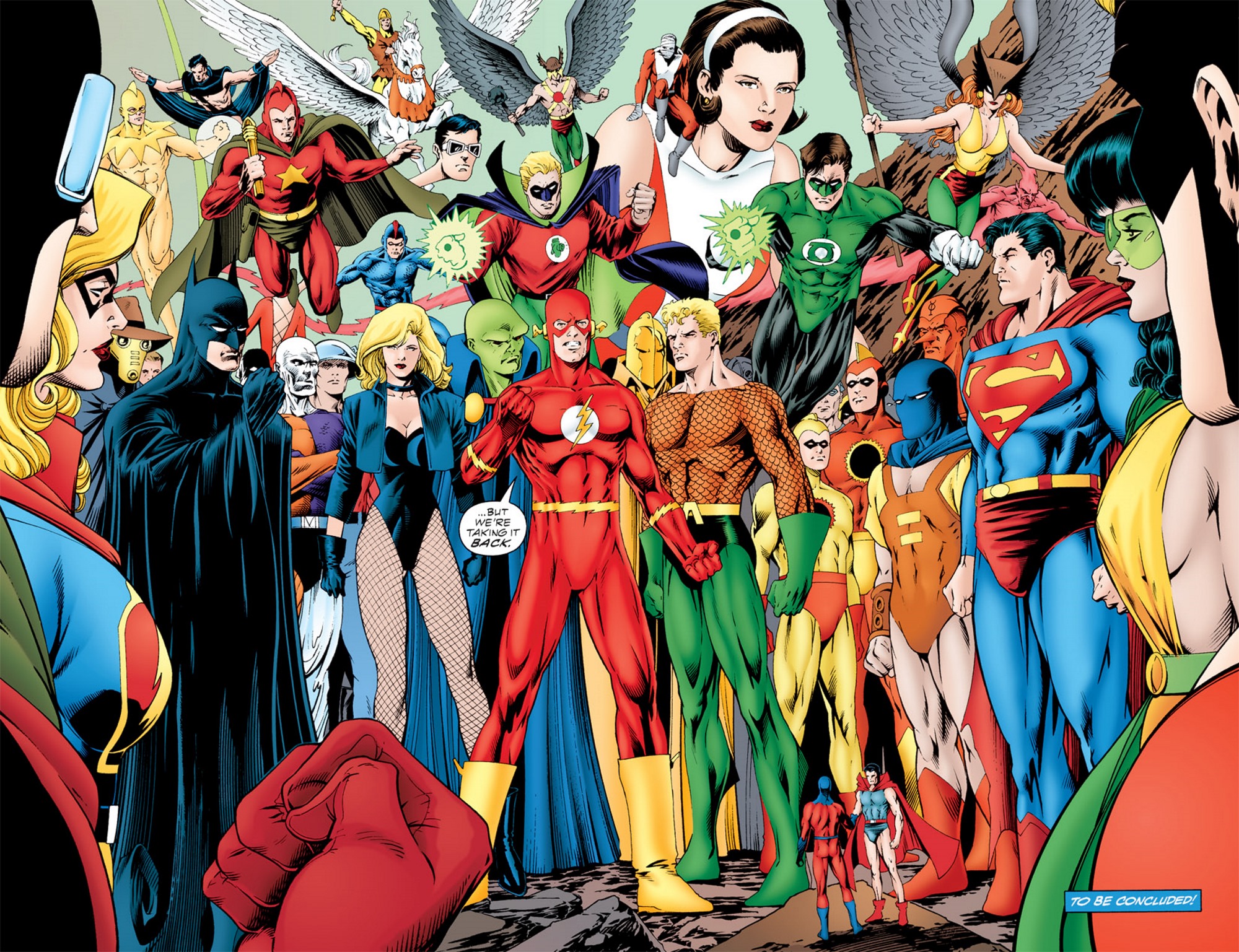 Read online JLA: Year One comic -  Issue #11 - 22