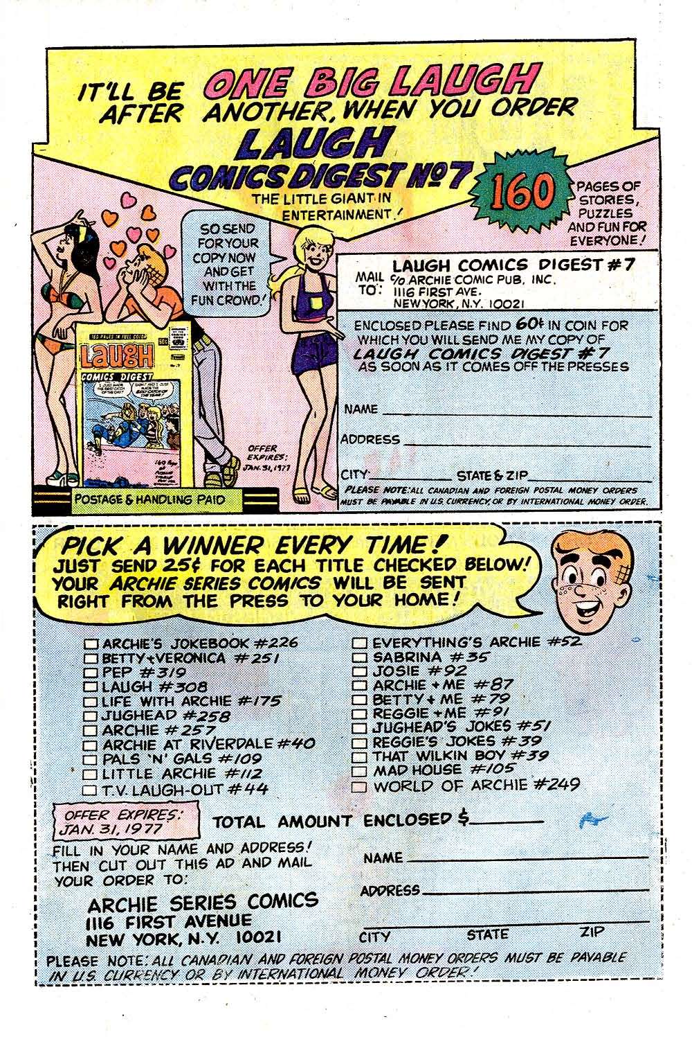 Read online Archie (1960) comic -  Issue #257 - 27