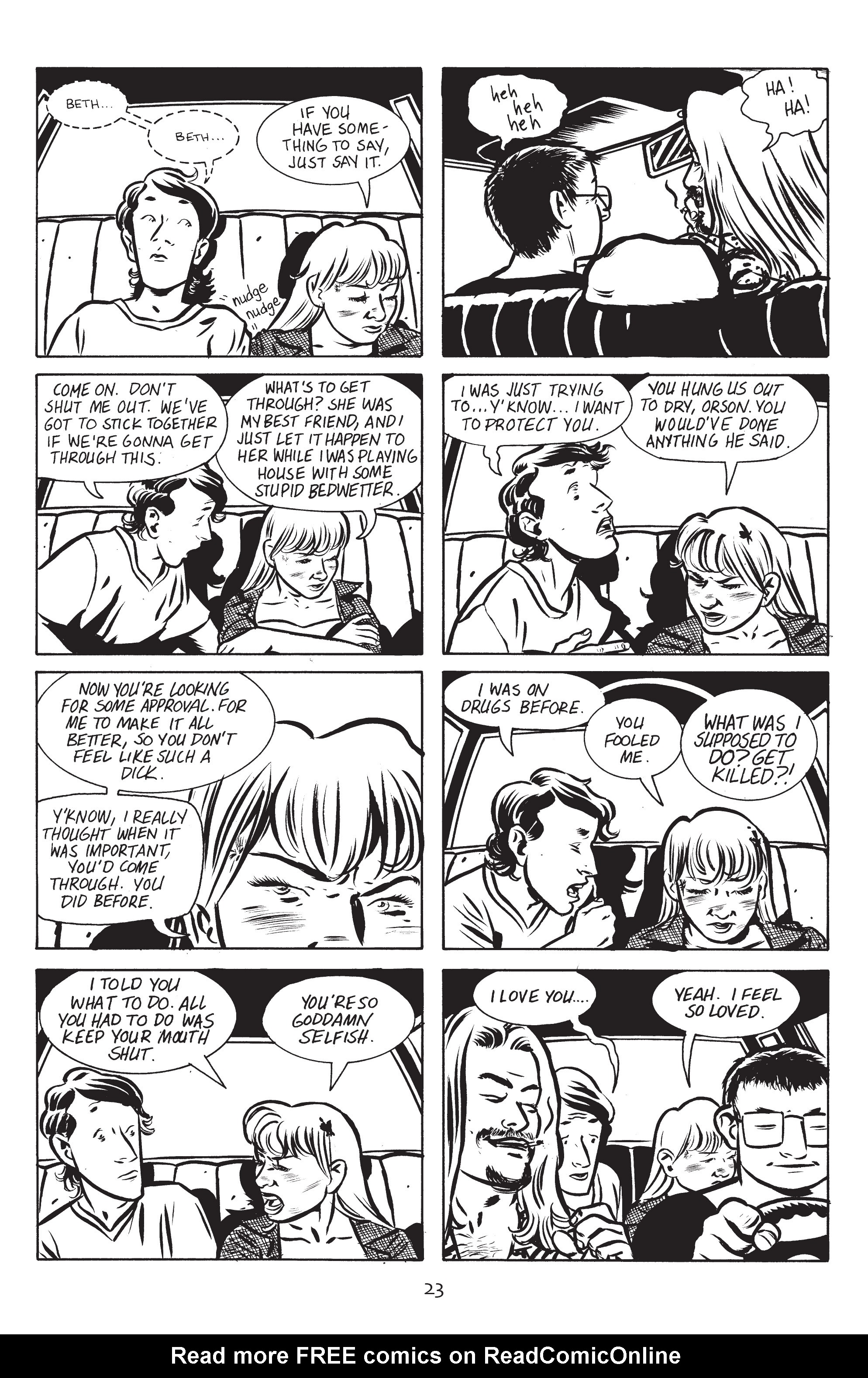 Read online Stray Bullets comic -  Issue #14 - 25