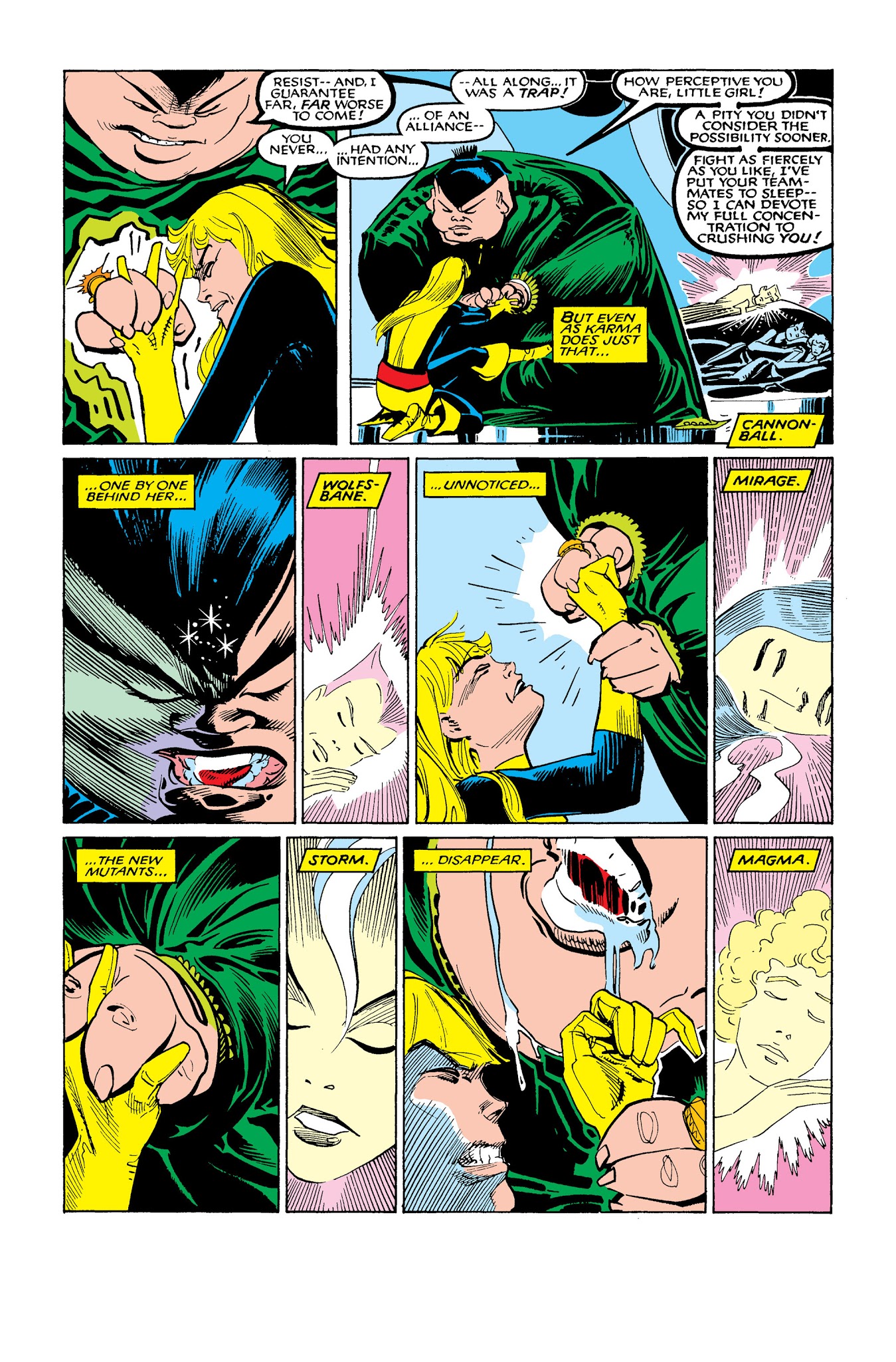 Read online New Mutants Classic comic -  Issue # TPB 4 - 202