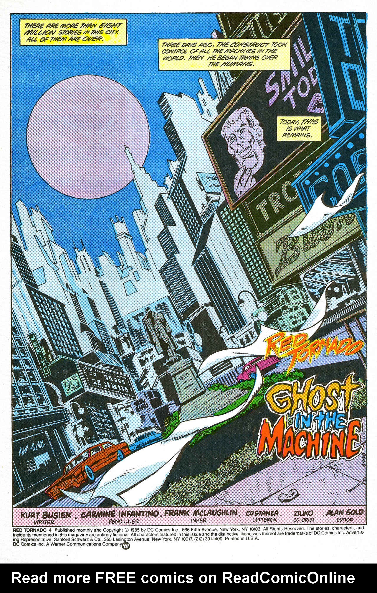 Read online Red Tornado (1985) comic -  Issue #4 - 3