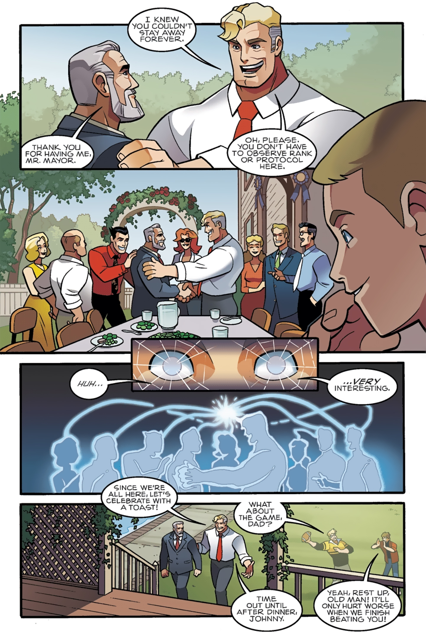 Read online New Crusaders: Rise Of The Heroes comic -  Issue #1 - Act I - 5