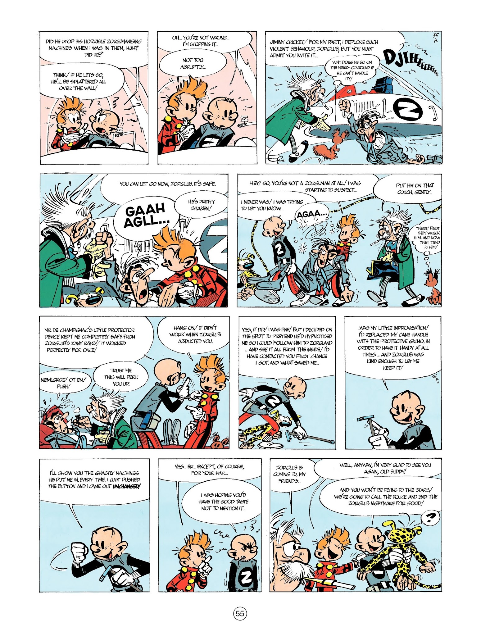 Read online Spirou & Fantasio (2009) comic -  Issue #13 - 56