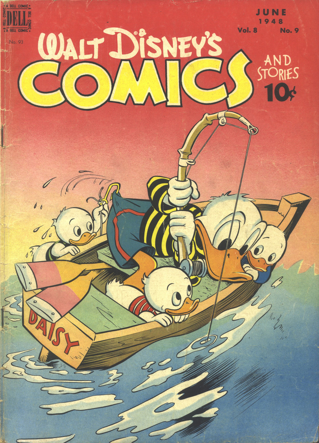 Read online Walt Disney's Comics and Stories comic -  Issue #93 - 1