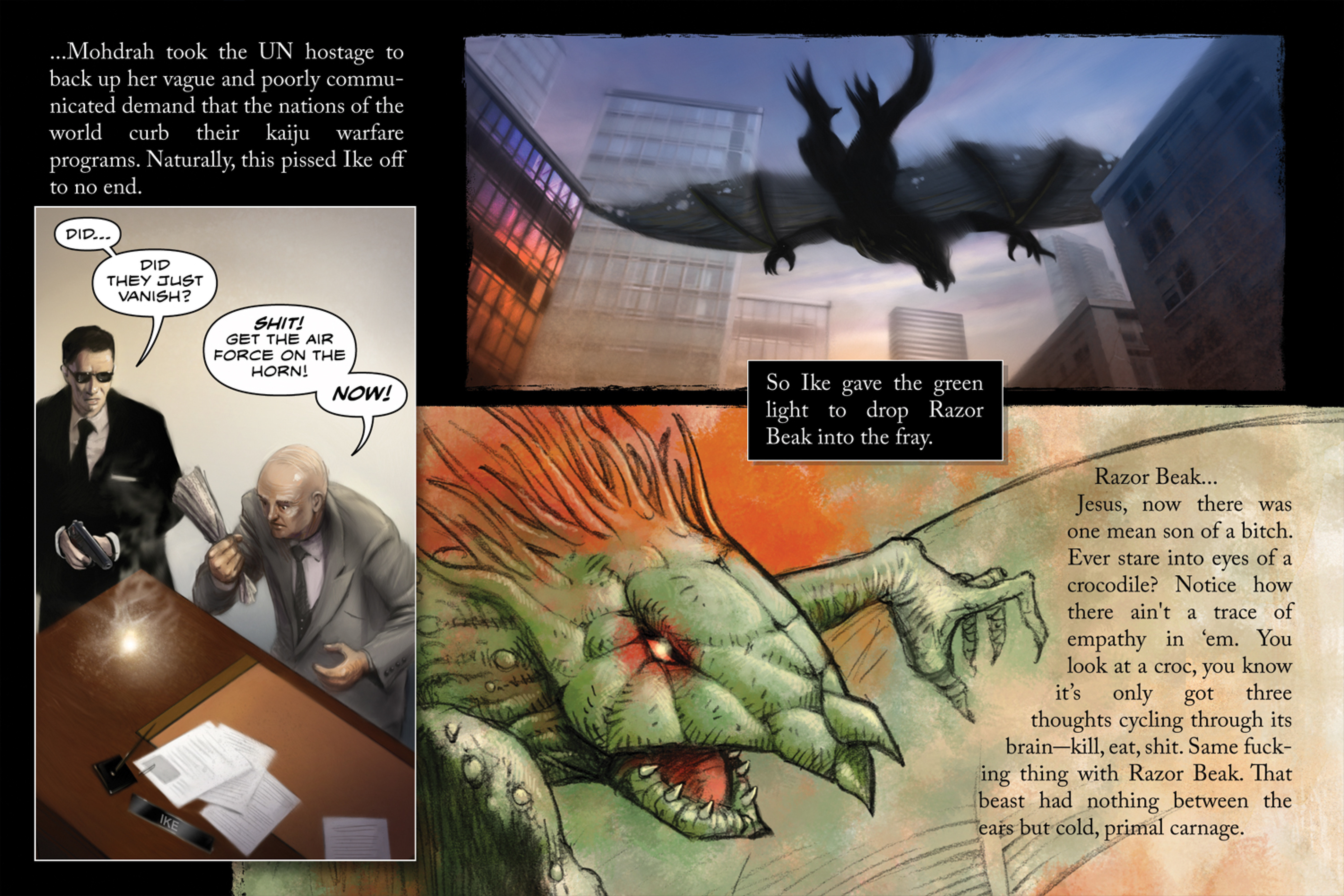 Read online World War Kaiju comic -  Issue # TPB - 37