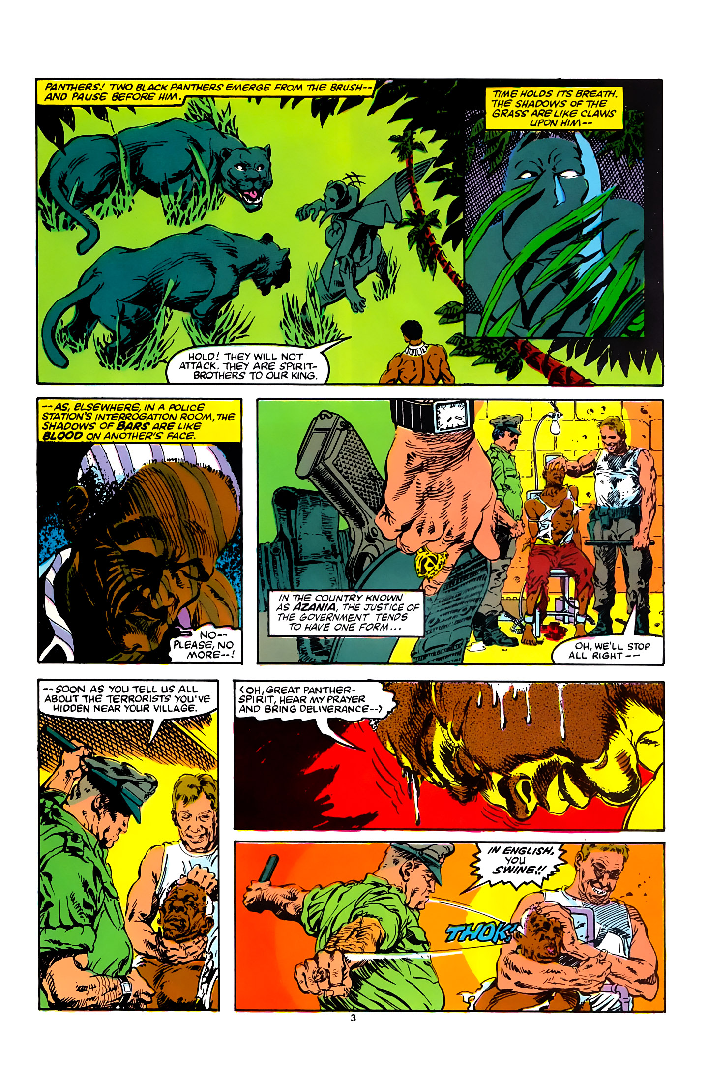 Read online Black Panther (1988) comic -  Issue #1 - 4