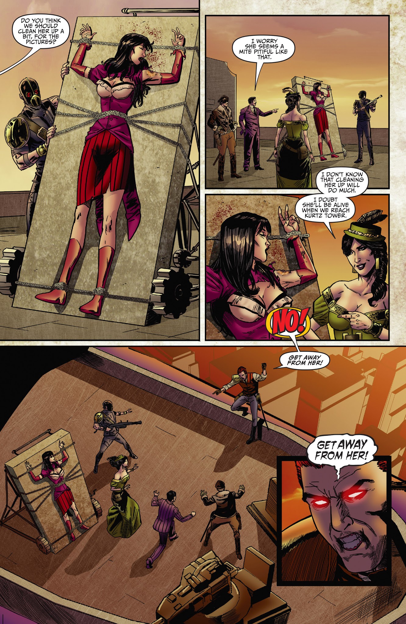 Read online Legenderry: Vampirella comic -  Issue #5 - 15
