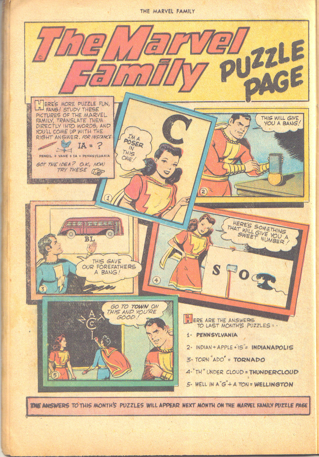 Read online The Marvel Family comic -  Issue #19 - 24