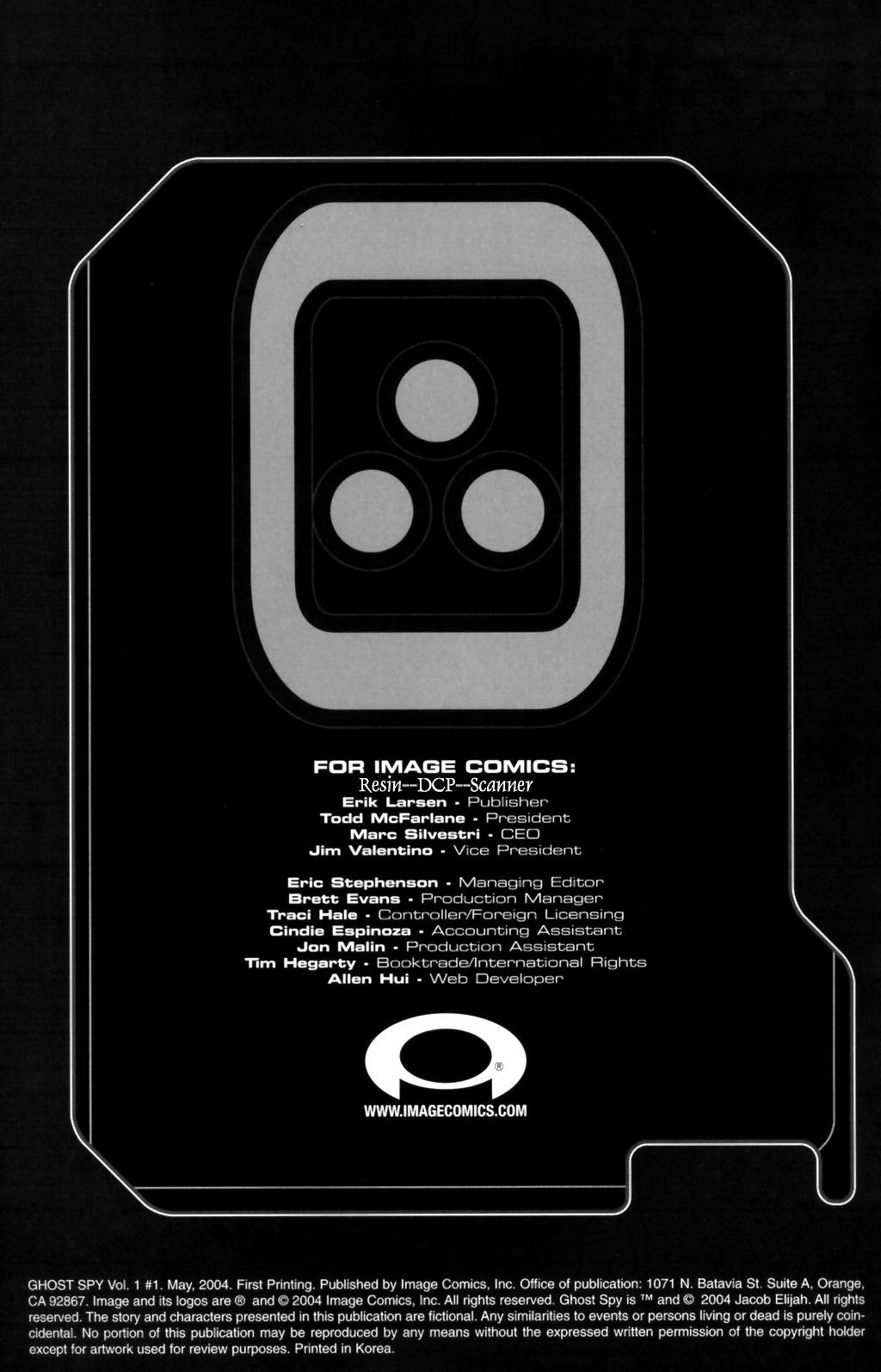 Read online Ghost Spy comic -  Issue #1 - 2