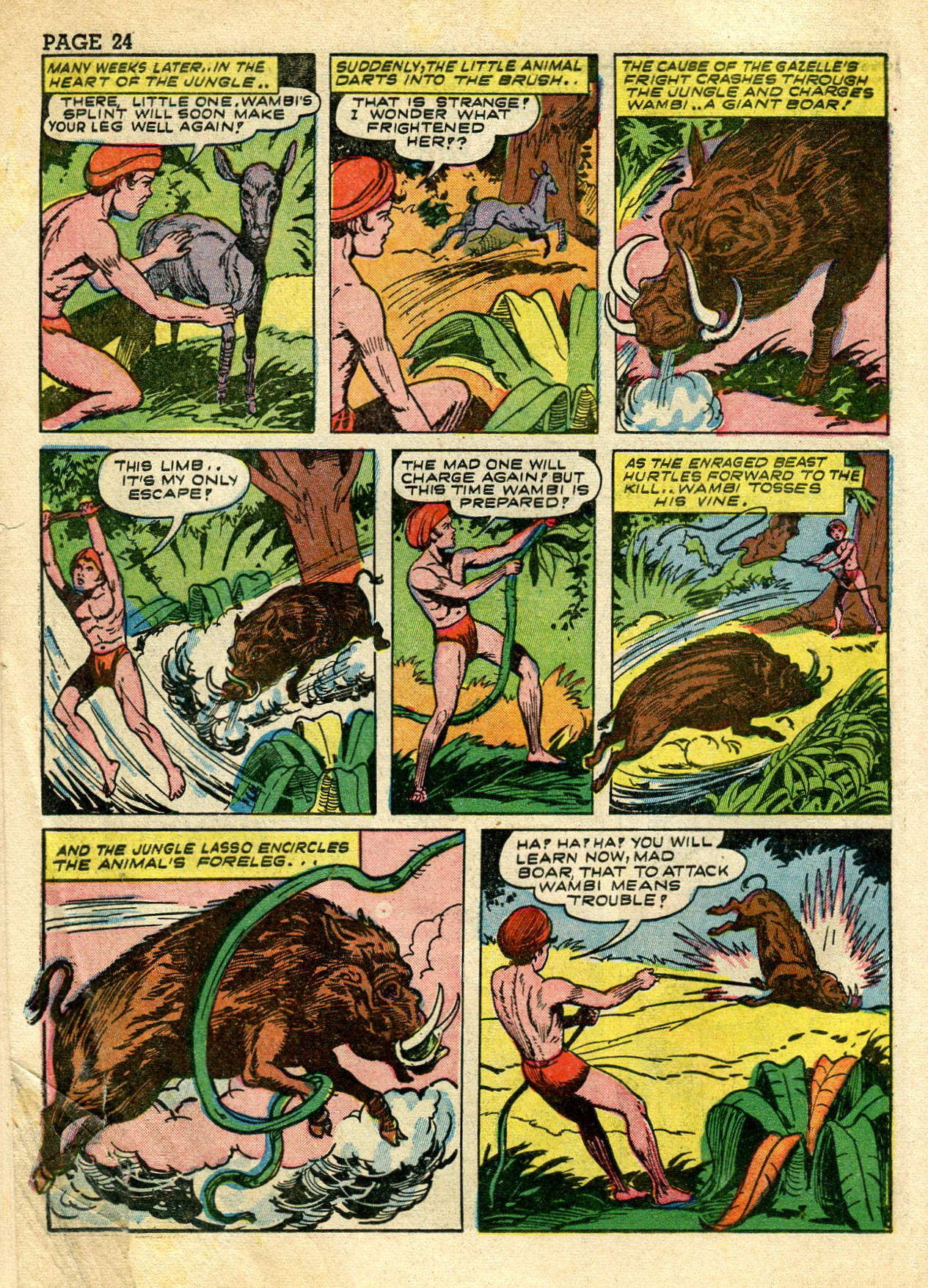 Read online Wambi Jungle Boy comic -  Issue #3 - 26