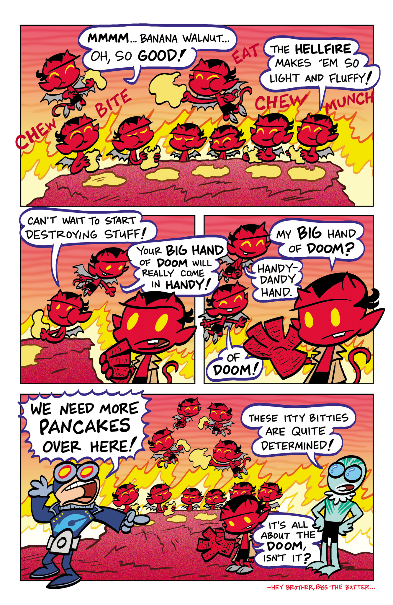 Read online Itty Bitty Hellboy comic -  Issue #3 - 24