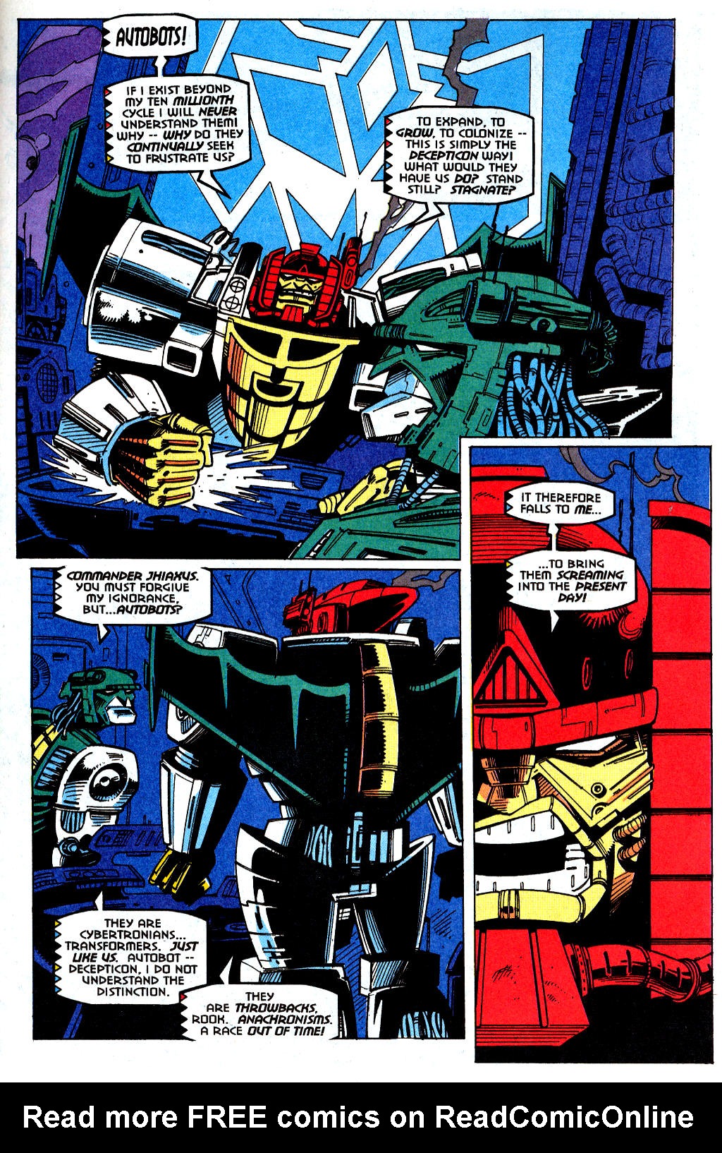 Read online Transformers: Generation 2 comic -  Issue #1 - 13