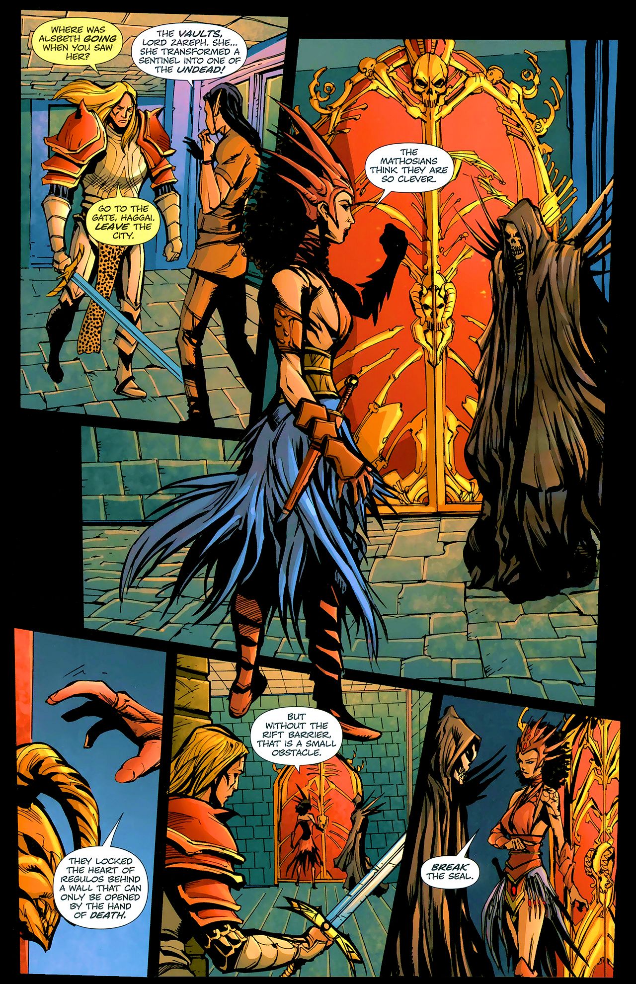 Read online Telara Chronicles comic -  Issue #4 - 7