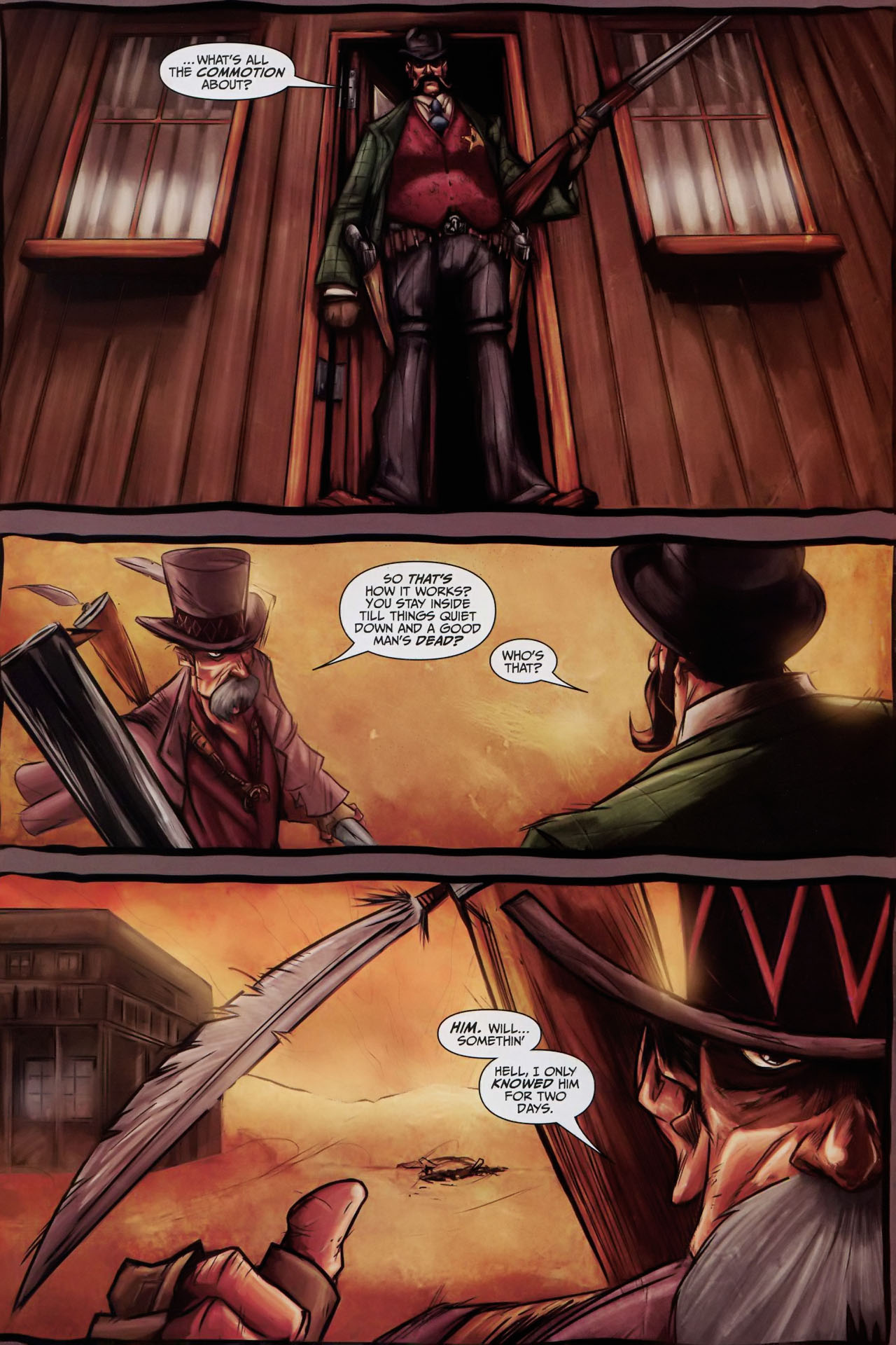 Read online Graveslinger comic -  Issue #3 - 9