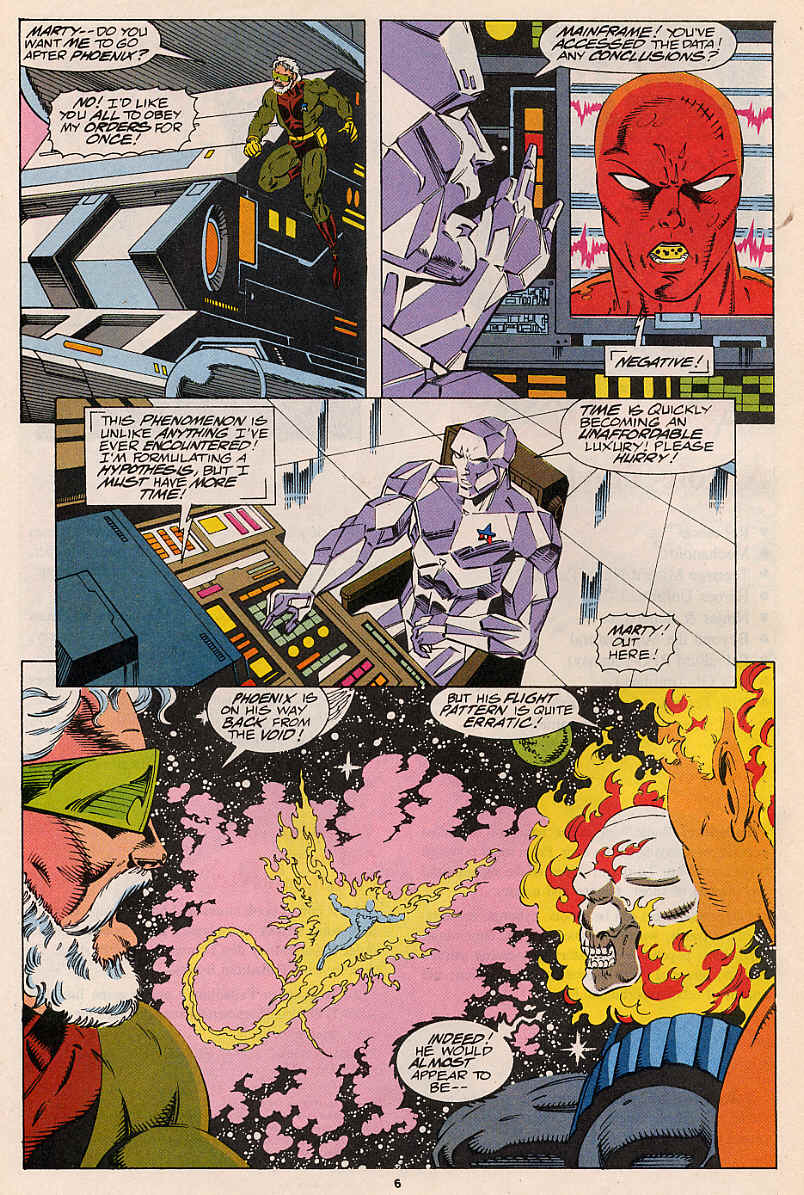 Read online Guardians of the Galaxy (1990) comic -  Issue #35 - 6