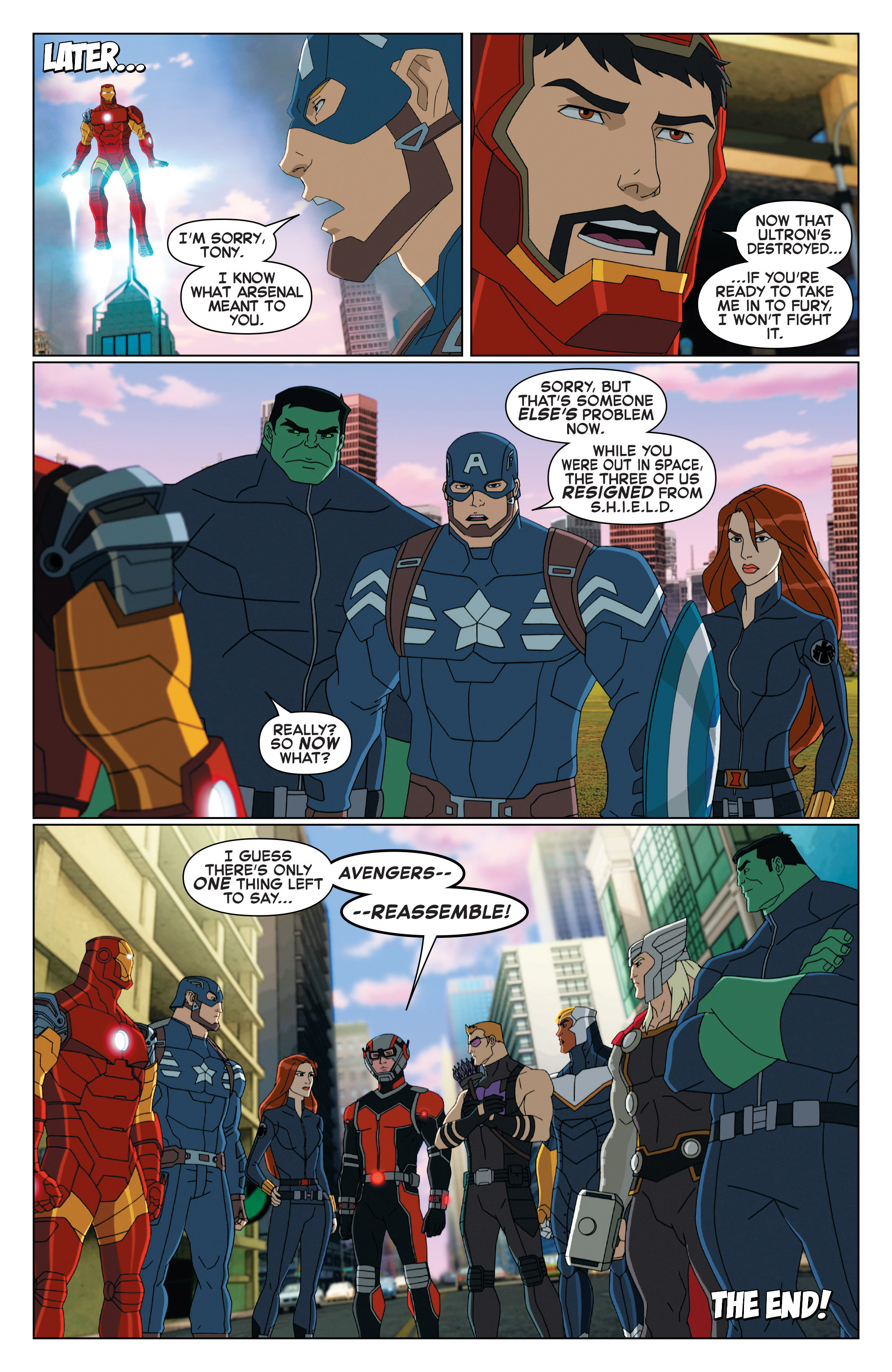 Read online Marvel Universe Avengers Assemble: Civil War comic -  Issue #4 - 22