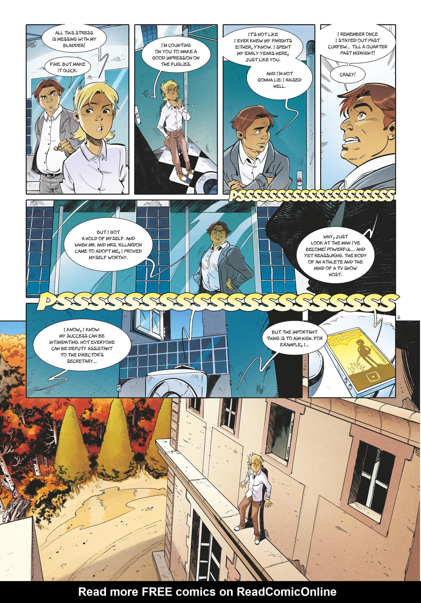 Read online FRNK comic -  Issue #1 - 4