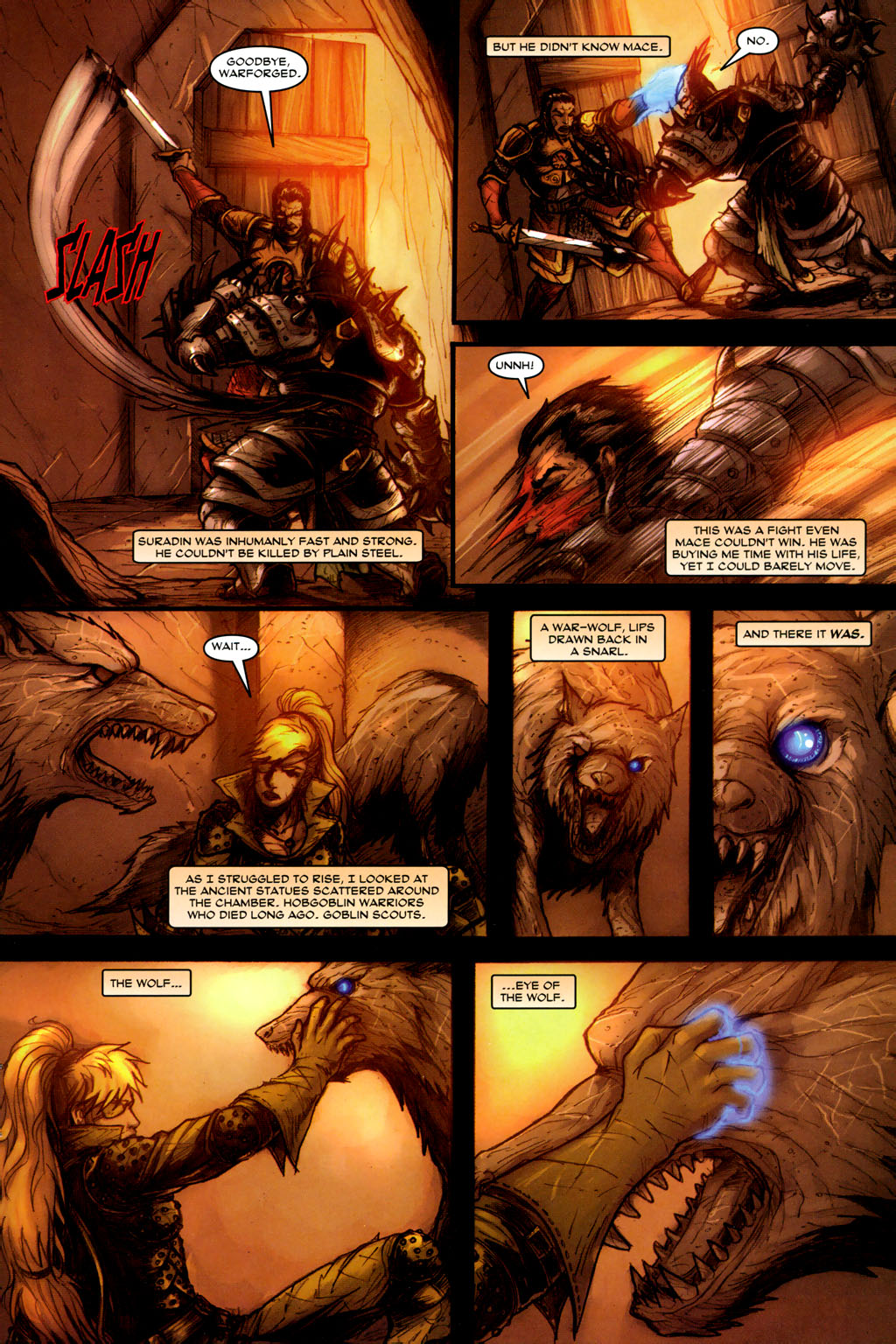 Read online Eberron: Eye Of The Wolf comic -  Issue # Full - 34