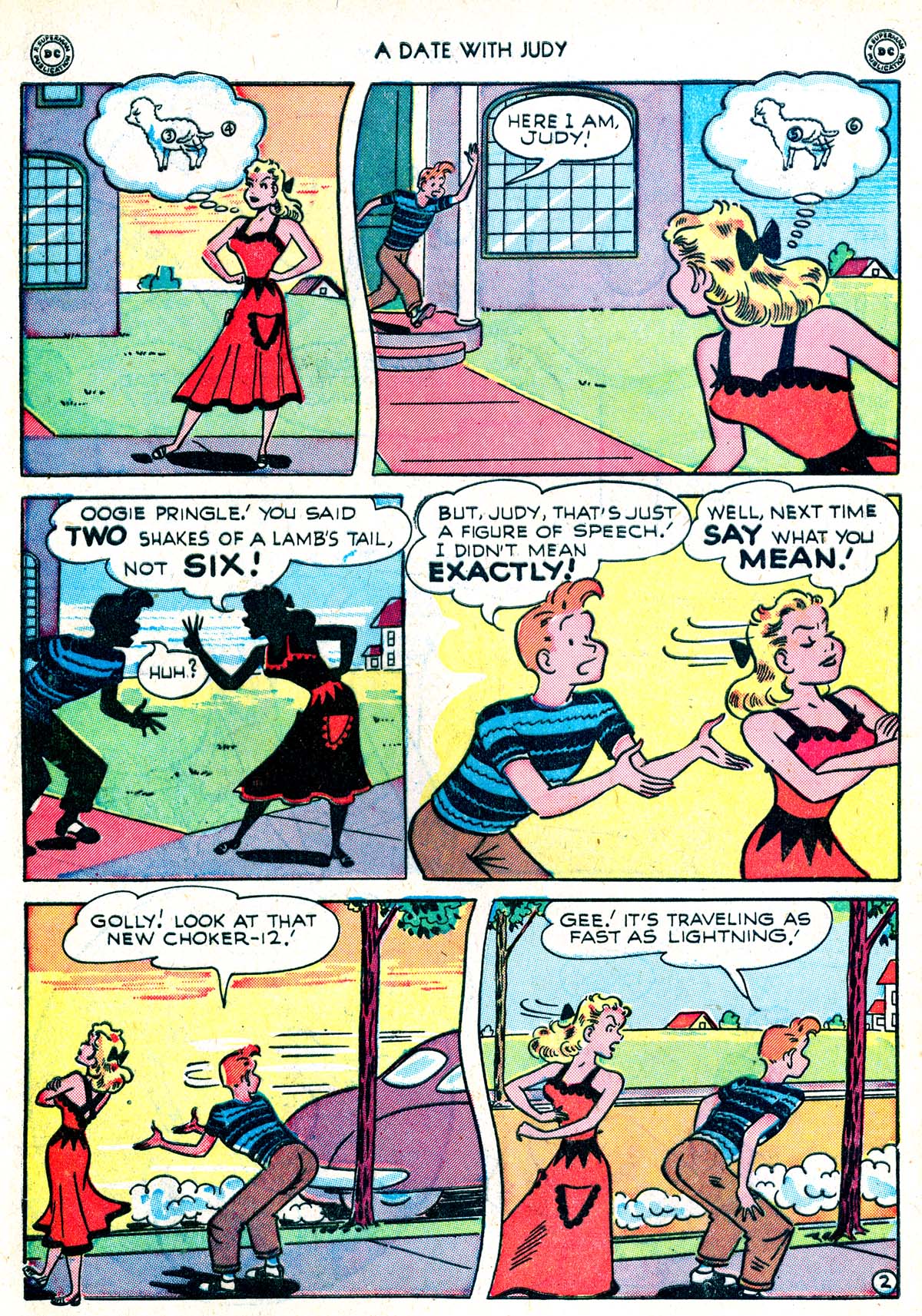 Read online A Date with Judy comic -  Issue #9 - 4