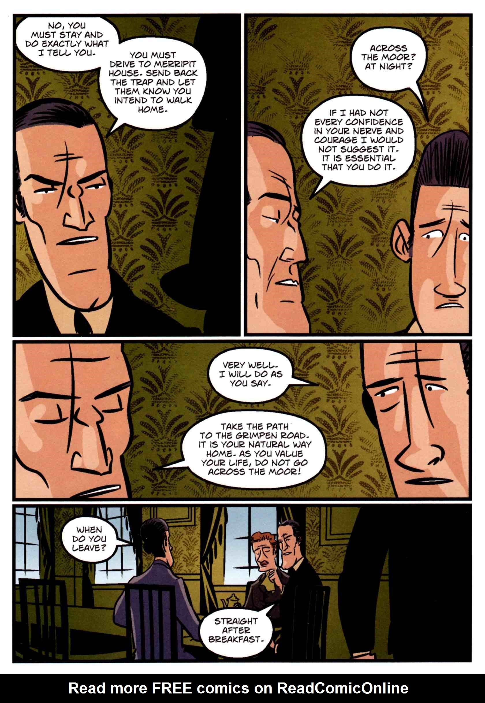 Read online The Hound of the Baskervilles (2009) comic -  Issue # TPB - 113