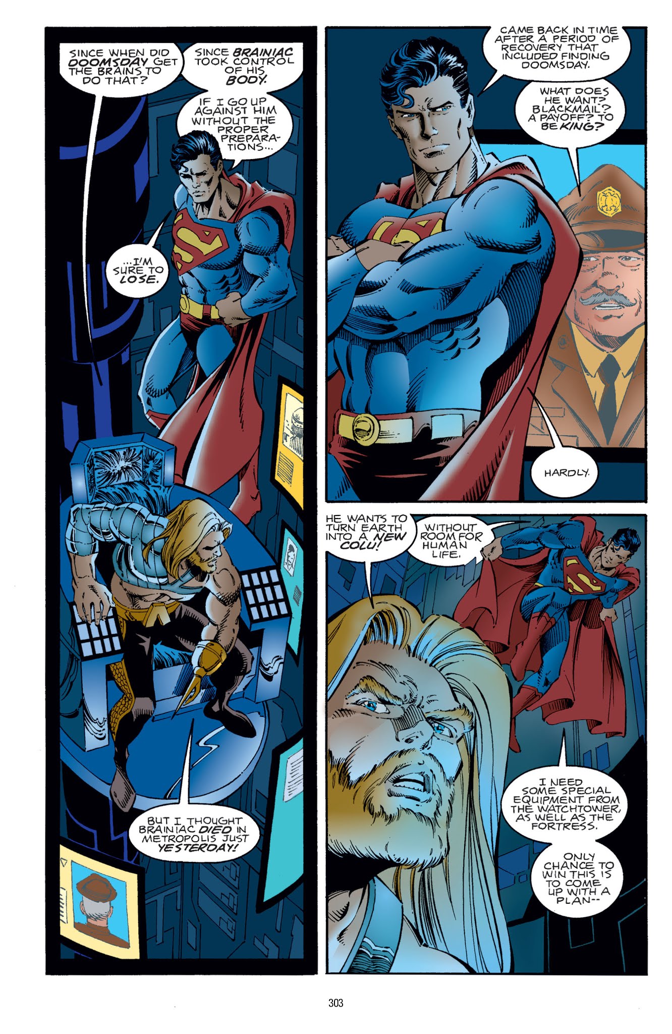 Read online Superman: Doomsday comic -  Issue # TPB - 290