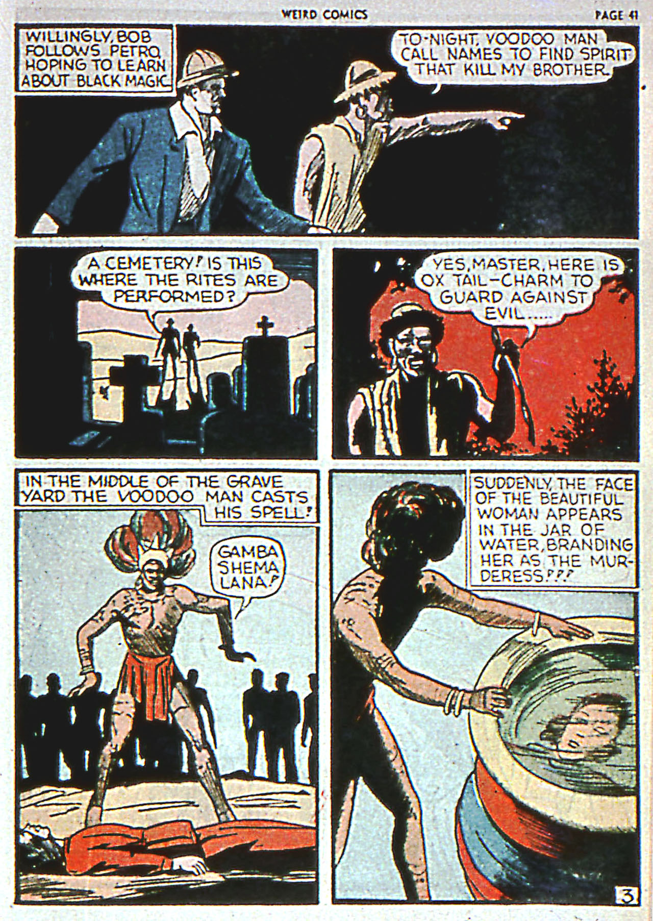 Read online Weird Comics comic -  Issue #1 - 41