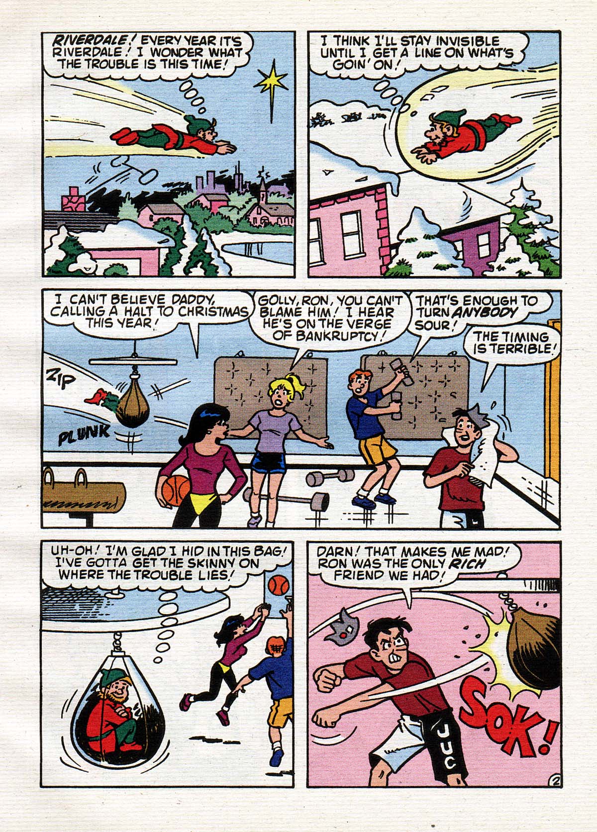 Read online Archie's Holiday Fun Digest comic -  Issue #5 - 9