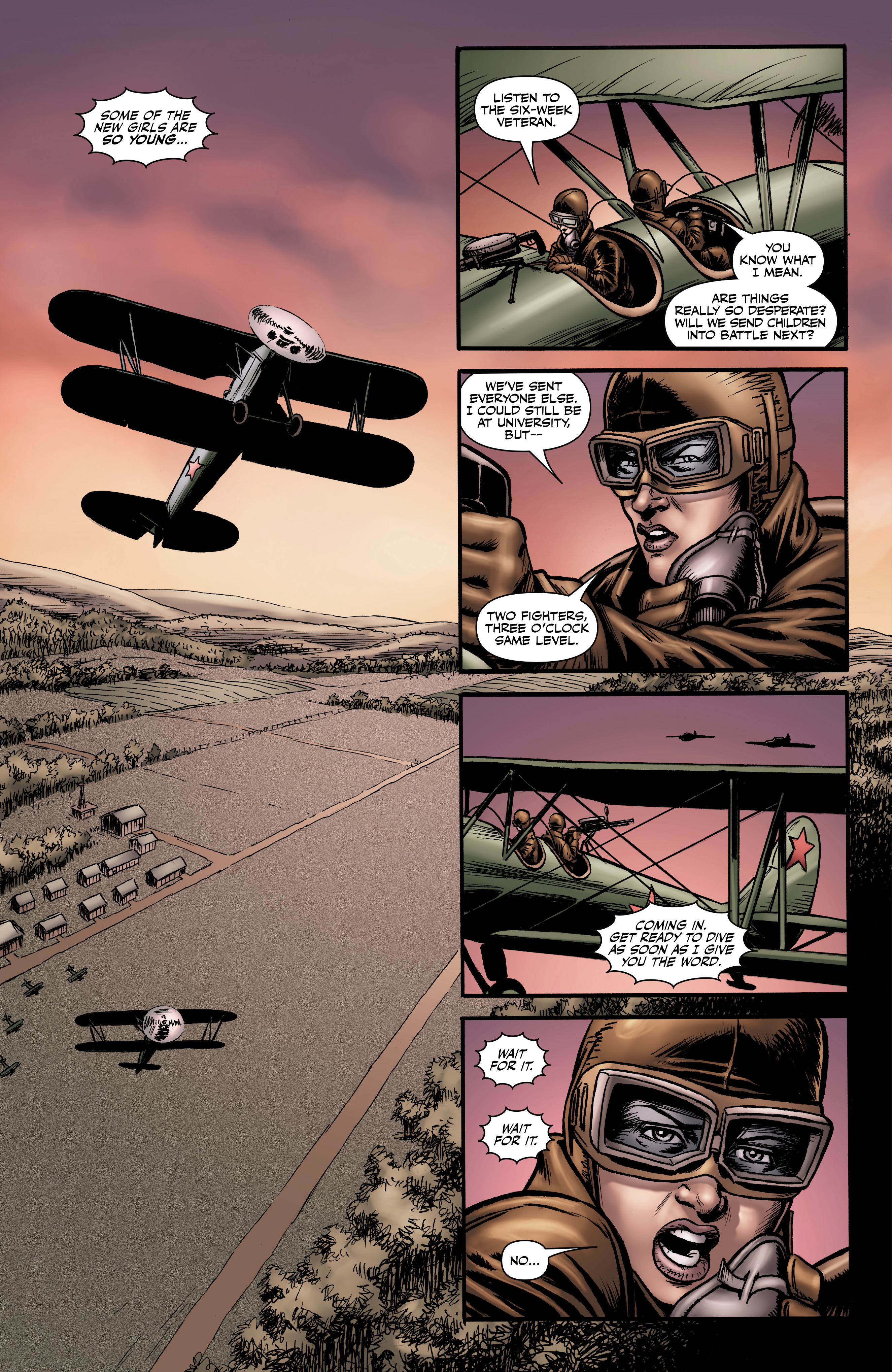 Read online Battlefields: Night Witches comic -  Issue # TPB - 36