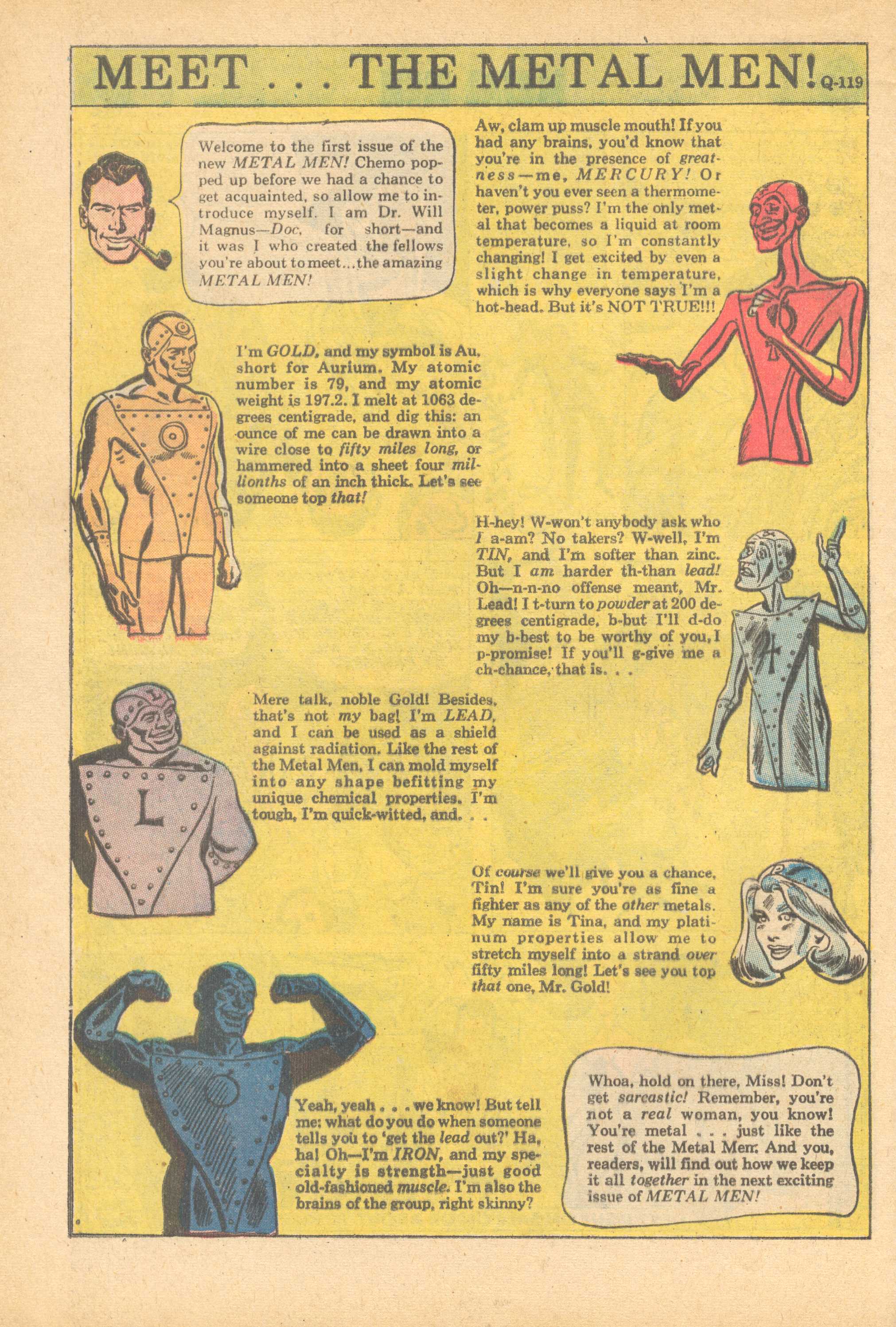 Read online Metal Men (1963) comic -  Issue #42 - 32