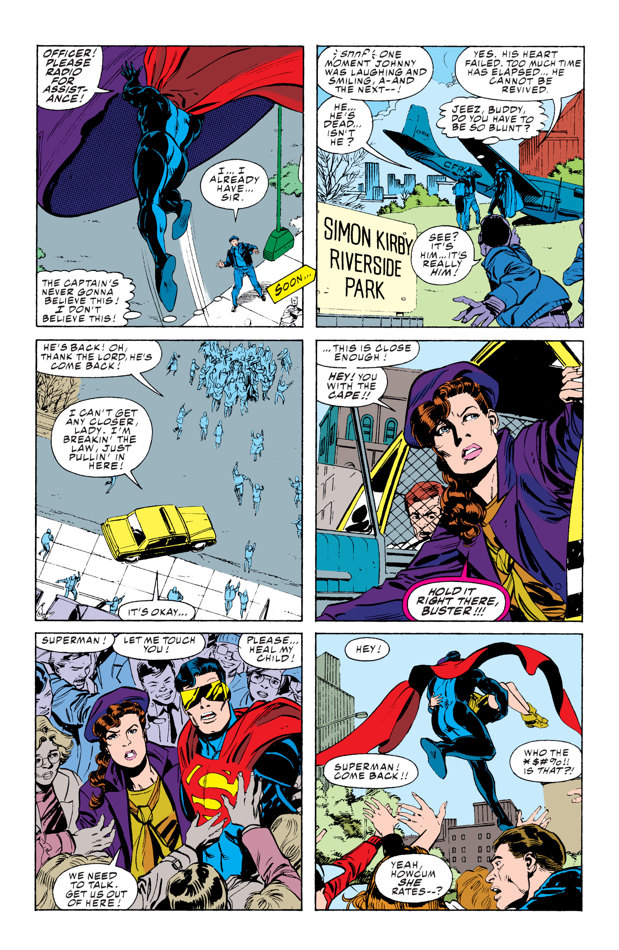 Read online Superman: The Death and Return of Superman Omnibus comic -  Issue # TPB (Part 6) - 87