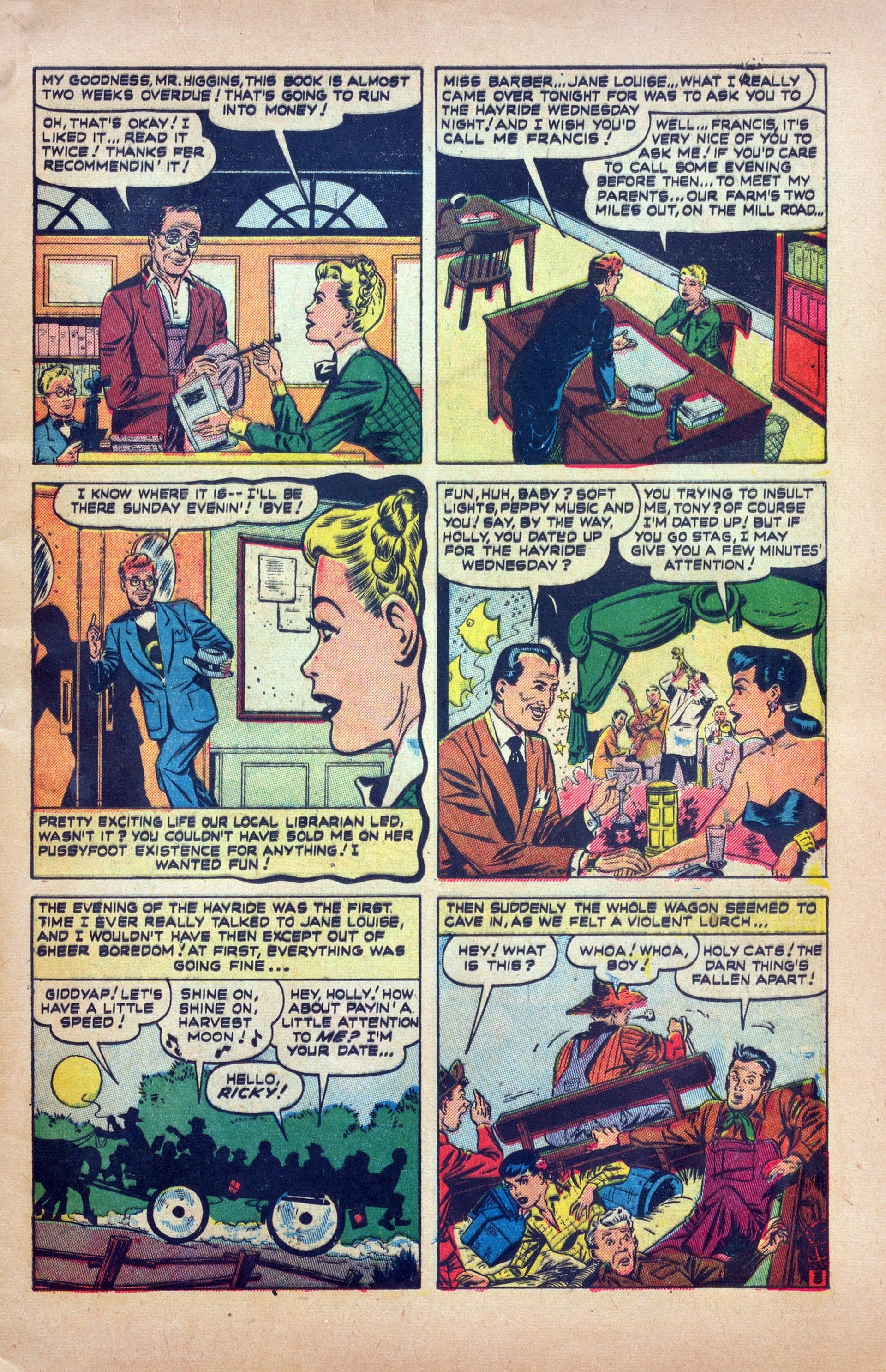 Read online Love Romances comic -  Issue #14 - 5