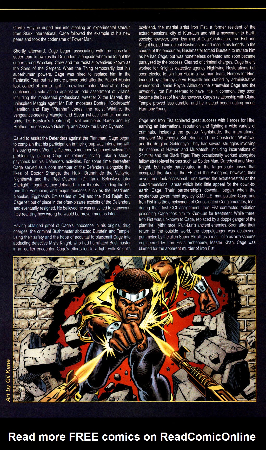 Read online The Official Handbook of the Marvel Universe: Marvel Knights comic -  Issue # Full - 10