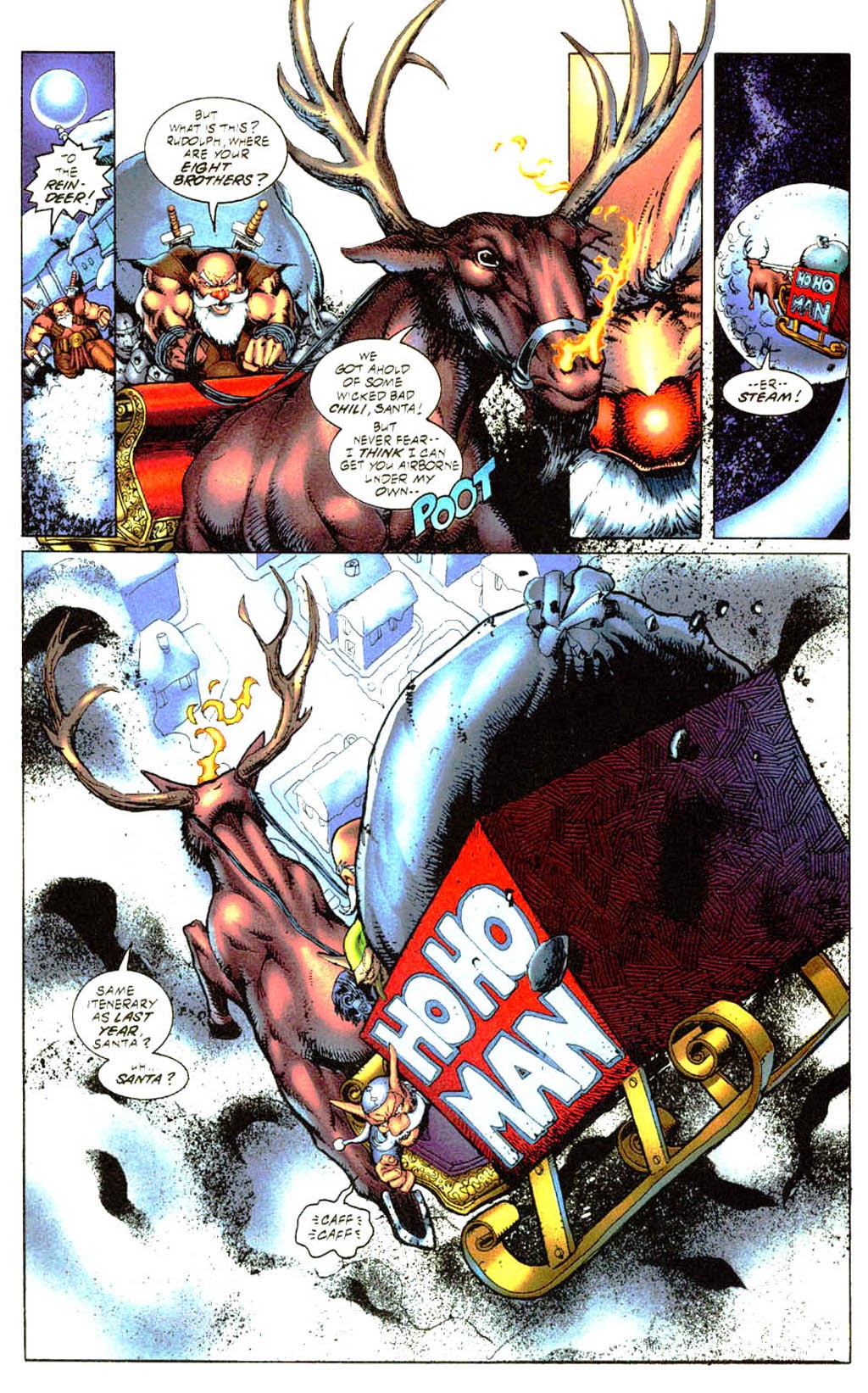 Read online Santa The Barbarian comic -  Issue # Full - 8