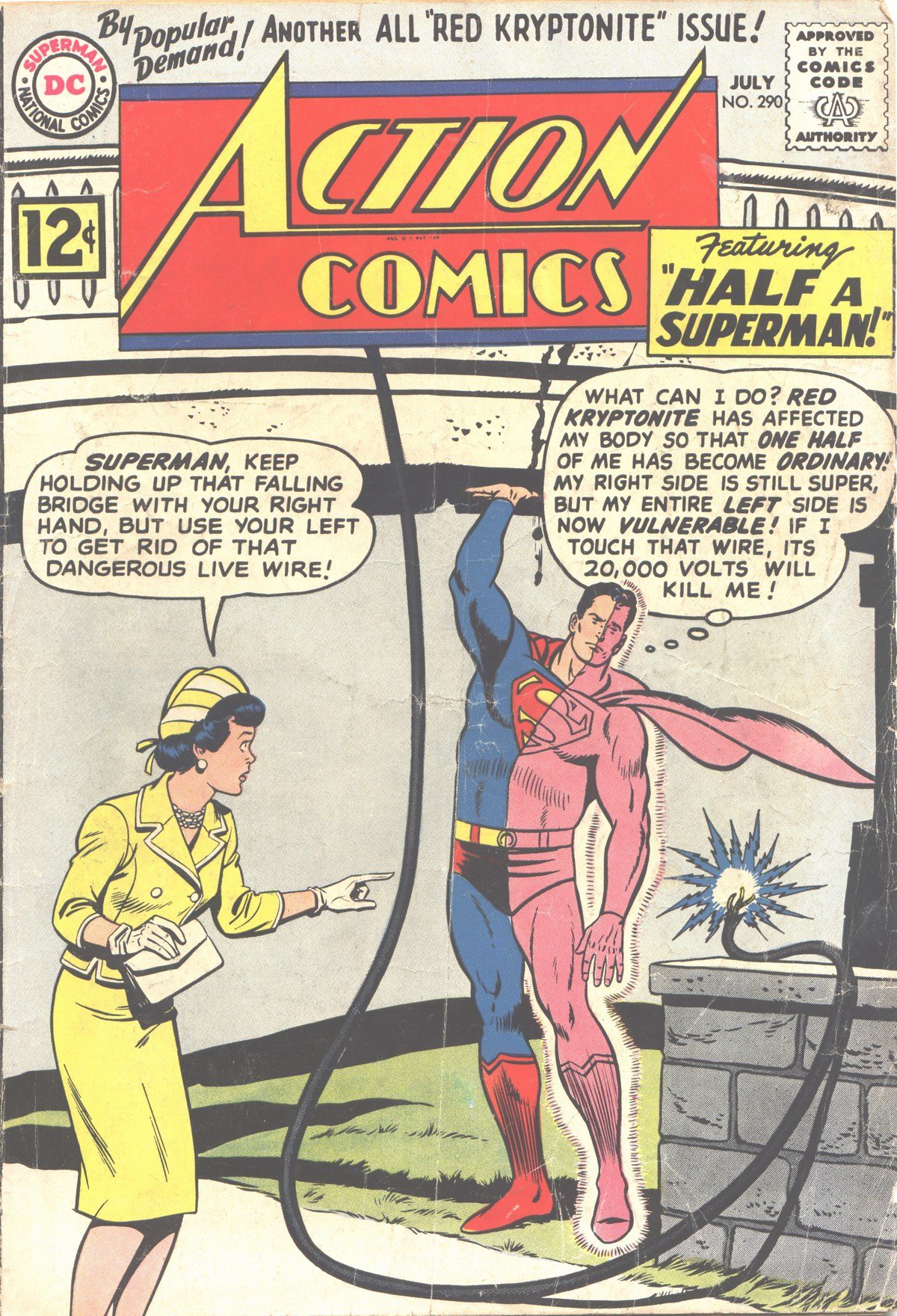 Read online Action Comics (1938) comic -  Issue #290 - 1