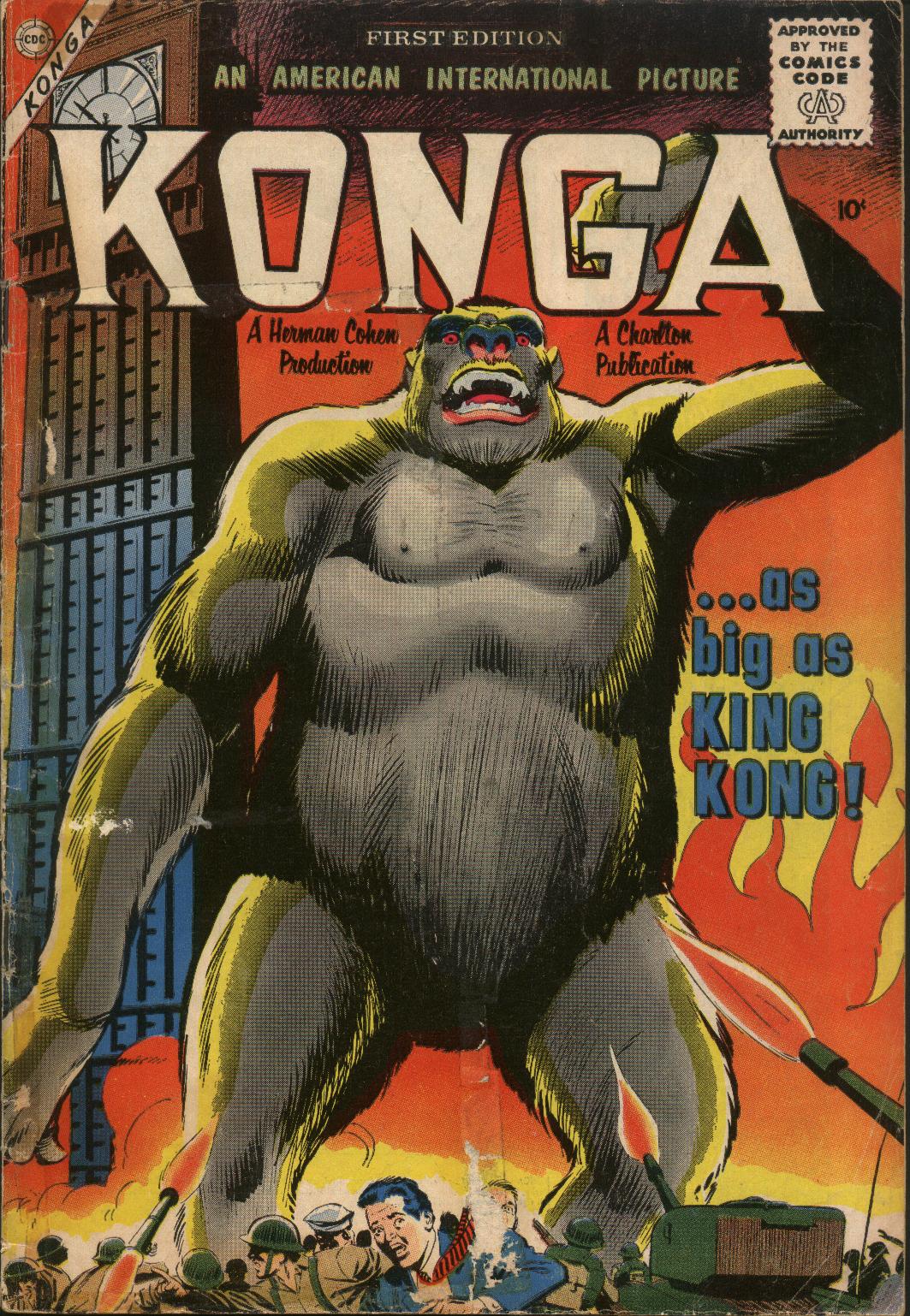 Read online Konga comic -  Issue #1 - 1