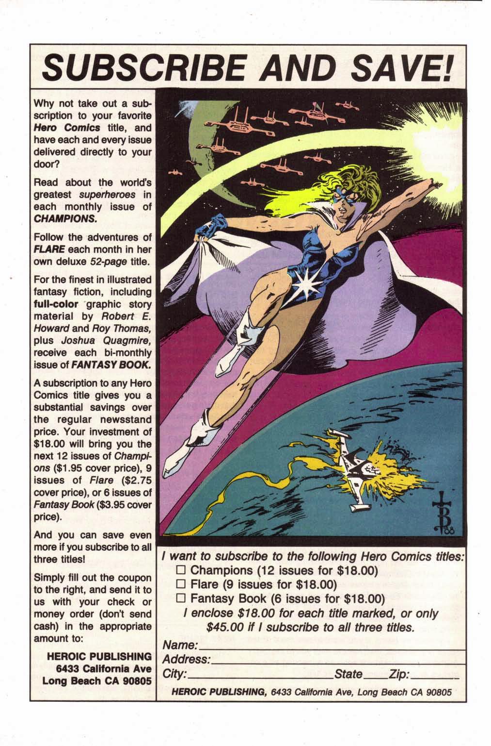 Read online Champions (1987) comic -  Issue #12 - 34