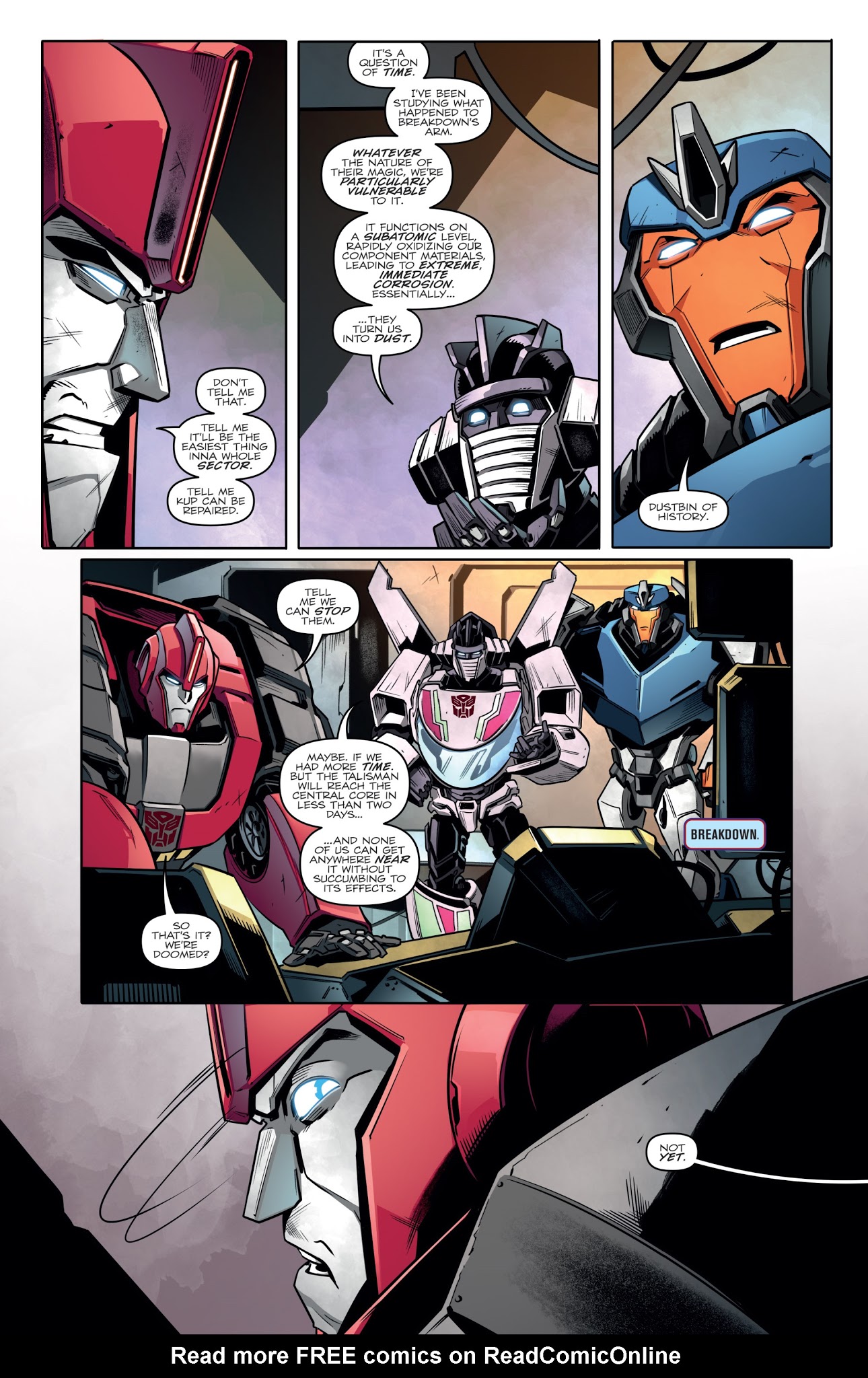 Read online Transformers vs. Visionaries comic -  Issue #2 - 21