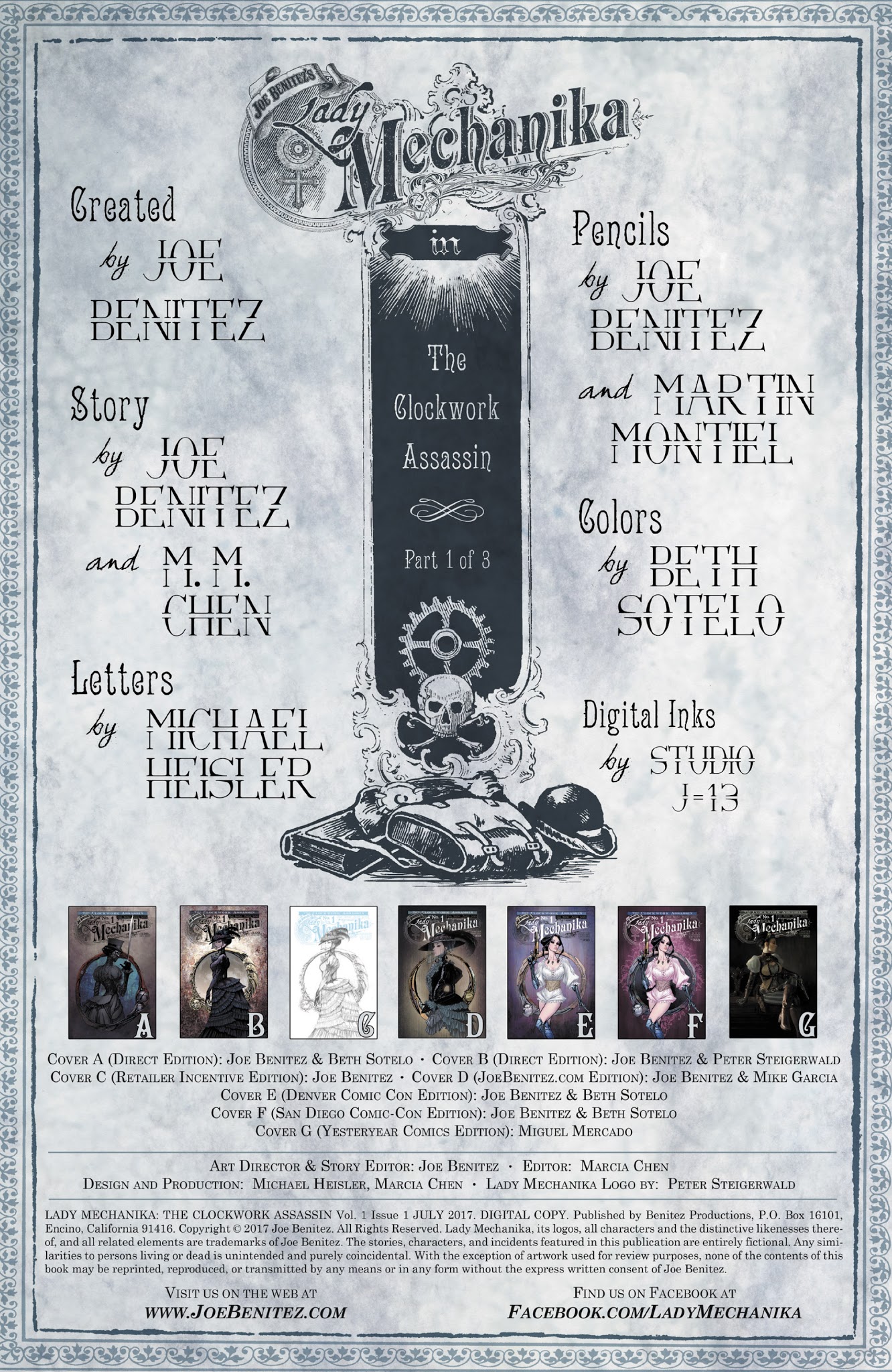 Read online Lady Mechanika: The Clockwork Assassin comic -  Issue #1 - 3