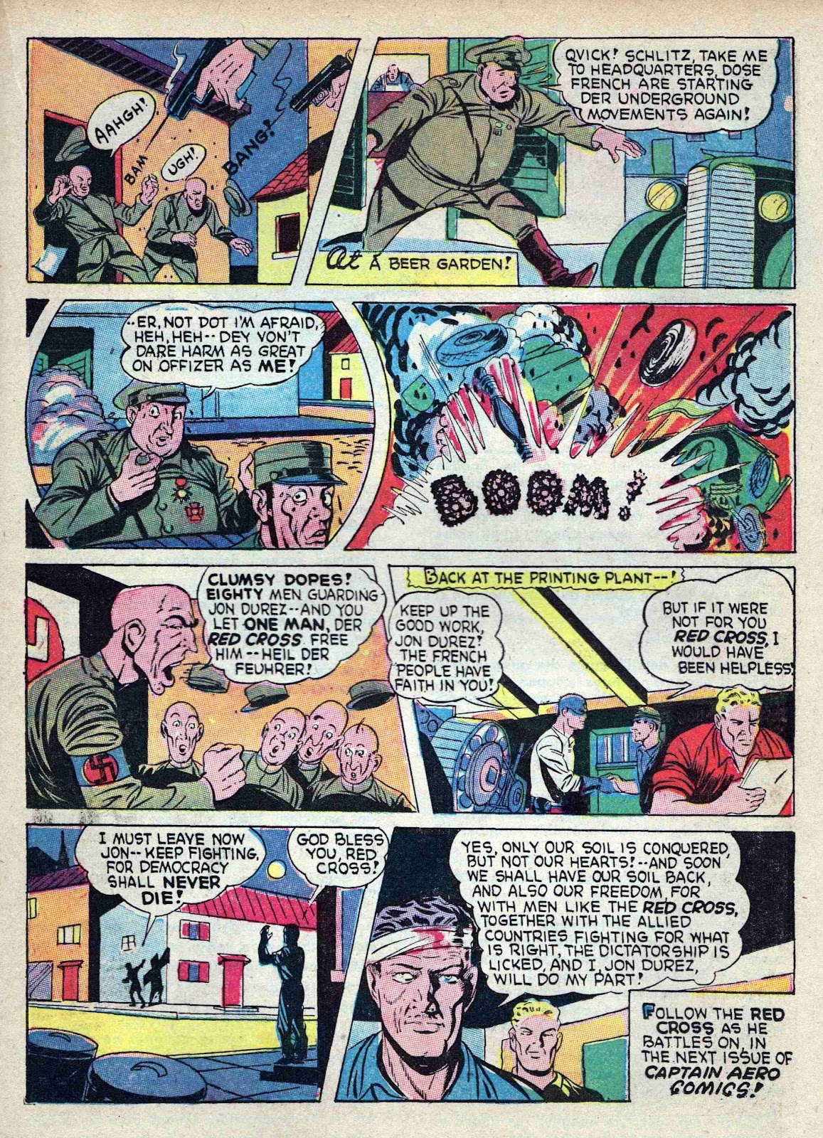 Captain Aero Comics issue 9 - Page 33