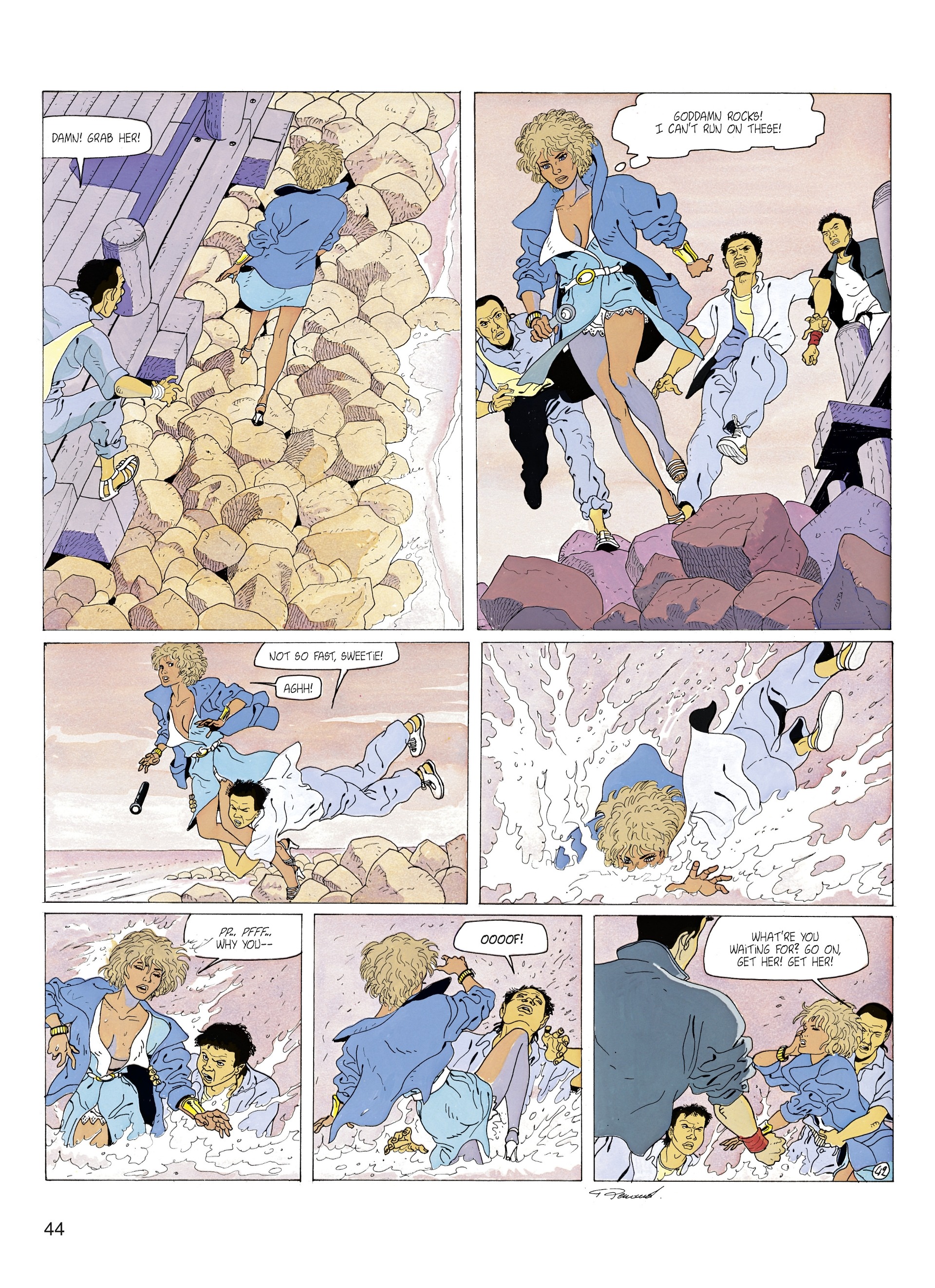 Read online Jessica Blandy comic -  Issue #1 - 44