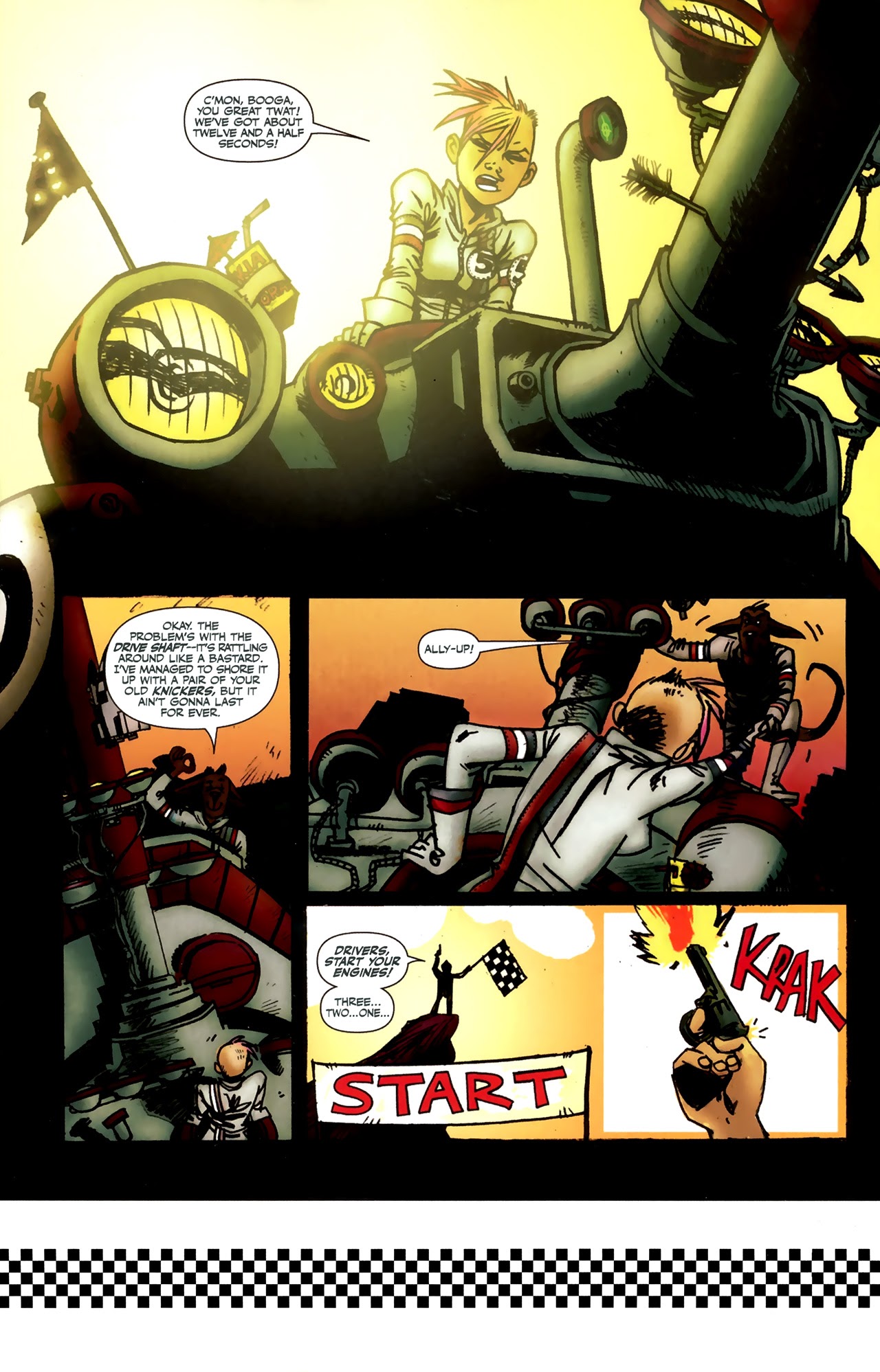 Read online Tank Girl: Skidmarks comic -  Issue #1 - 3